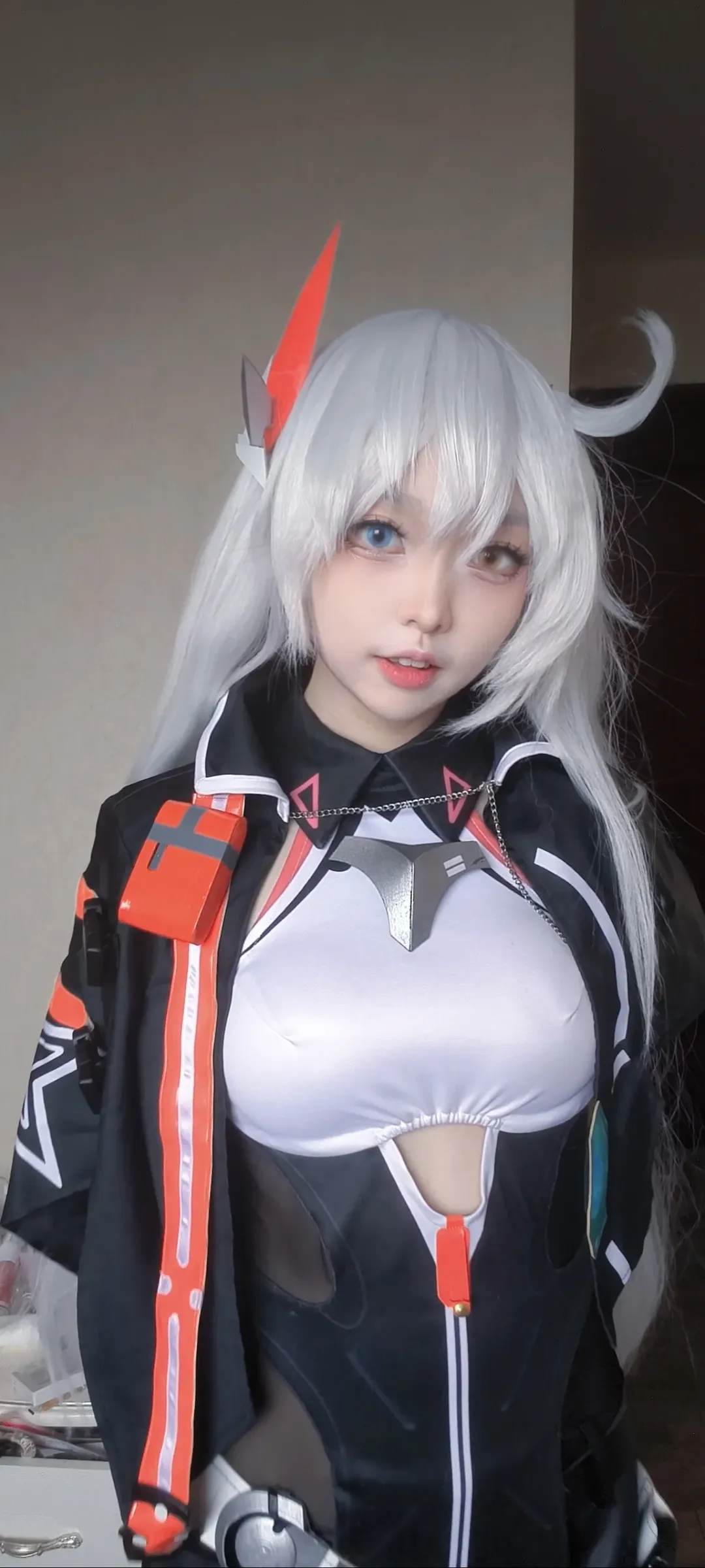 崩坏3, 二次元, cosplay, 琪亚娜cos, 试妆分享