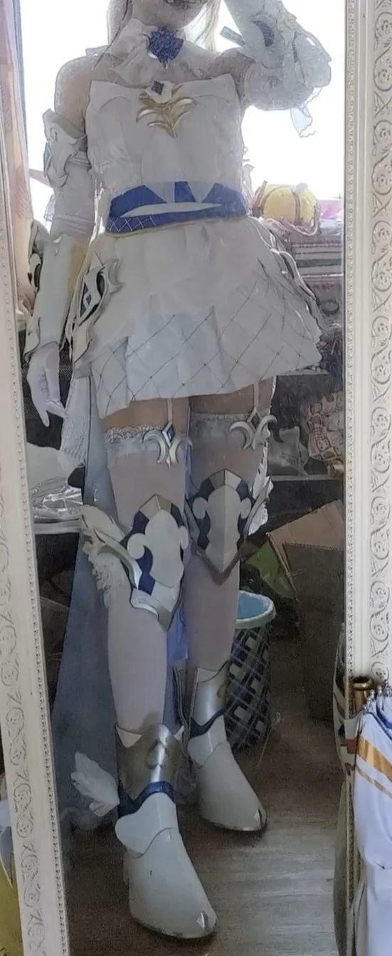 崩坏3, 花嫁cos, 二次元cos, 幽兰黛尔cos, 白丝cos - 第4张