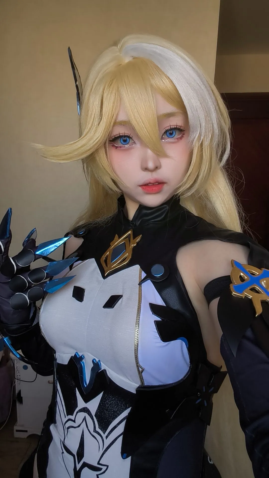 崩坏3, 二次元cos, 幽兰黛尔cos, cosplay自拍, 天元骑英cos - 第2张