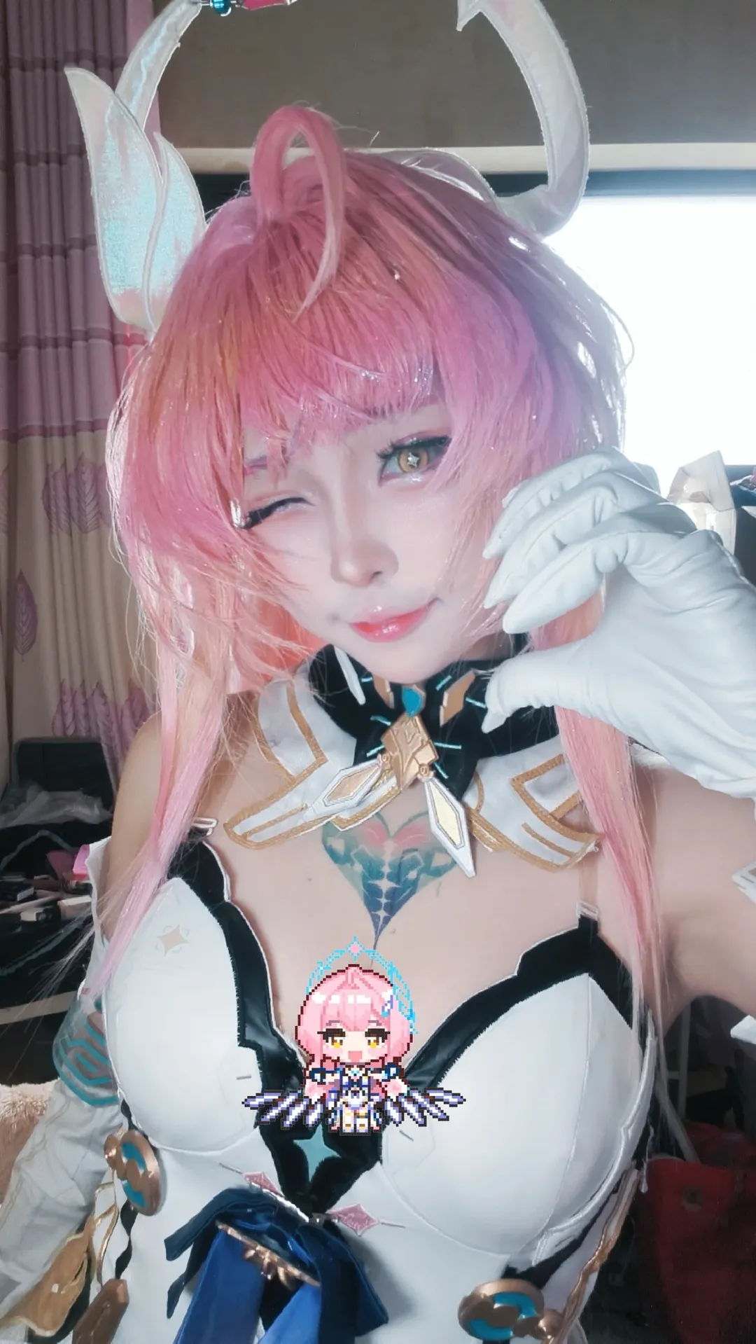 鸣潮, cosplay, 爱弥斯cos, 二次元cos, 今日份可爱