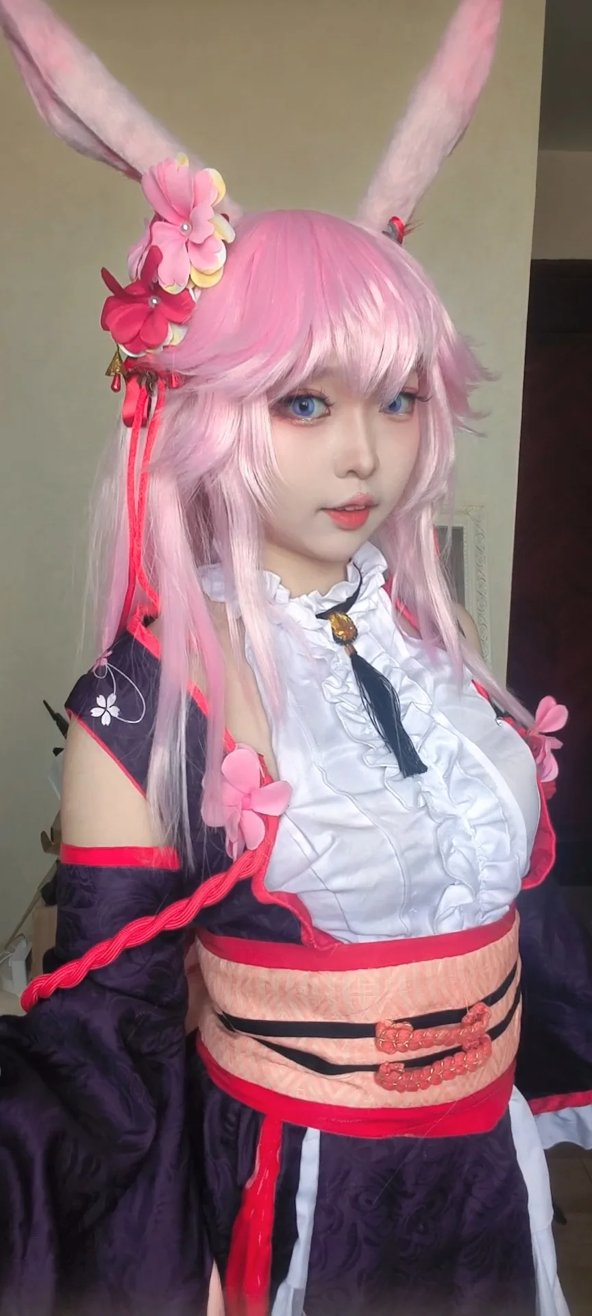 崩坏3, cosplay, 自拍, 樱花季, 八重樱cos - 第2张