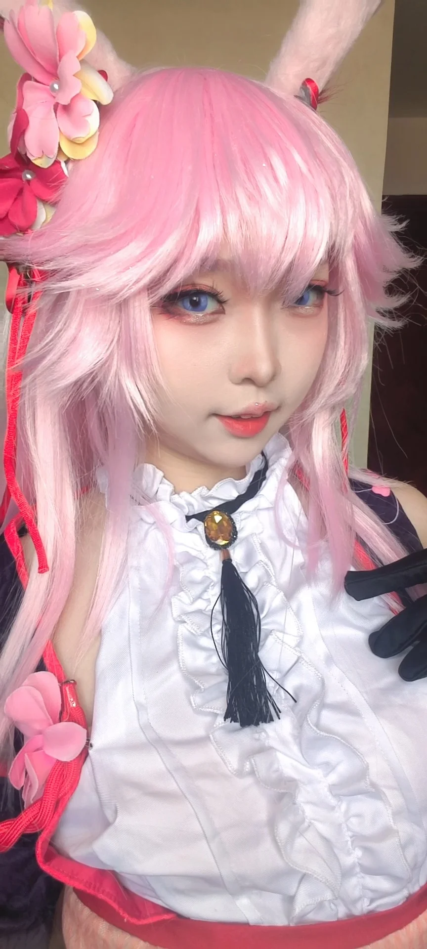崩坏3, cosplay, 自拍, 樱花季, 八重樱cos - 第3张