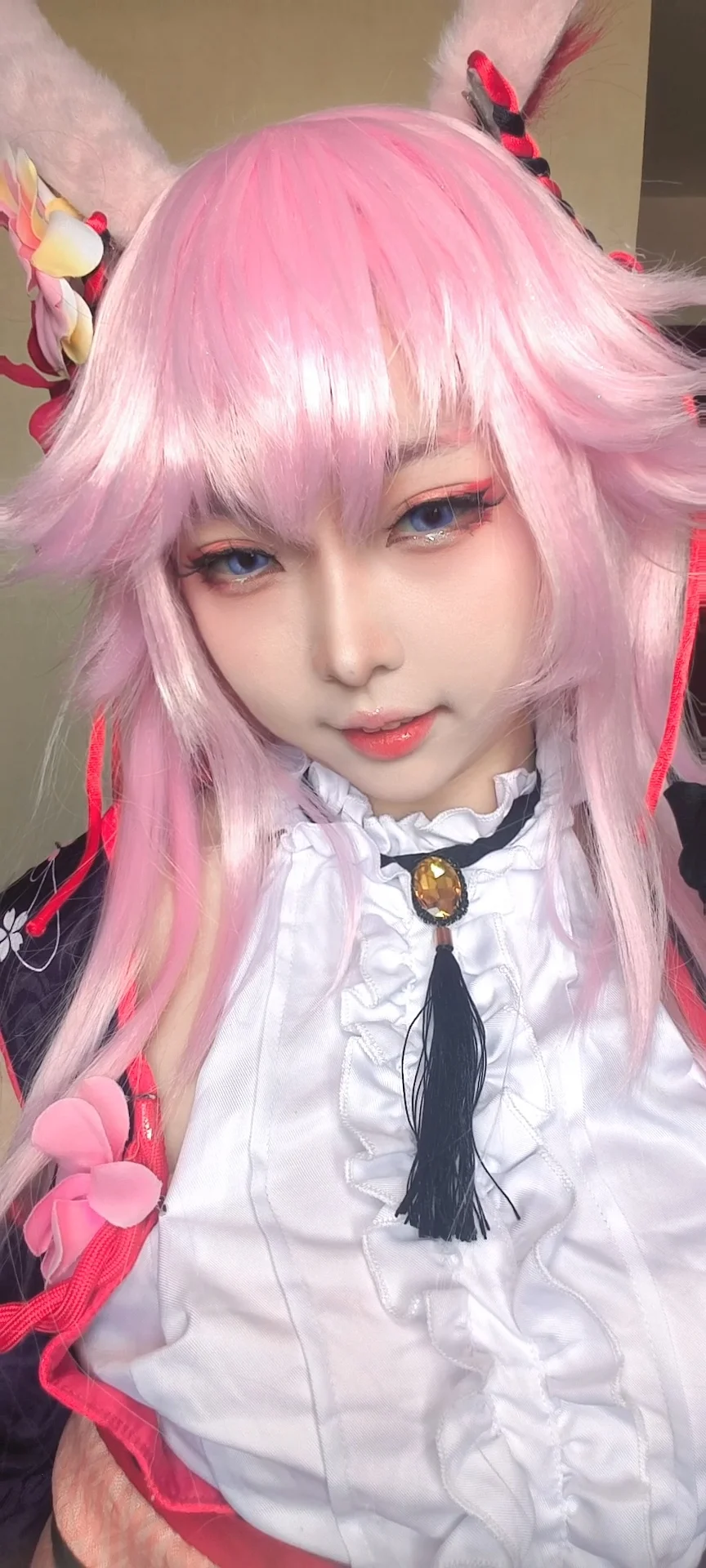 崩坏3, cosplay, 自拍, 樱花季, 八重樱cos
