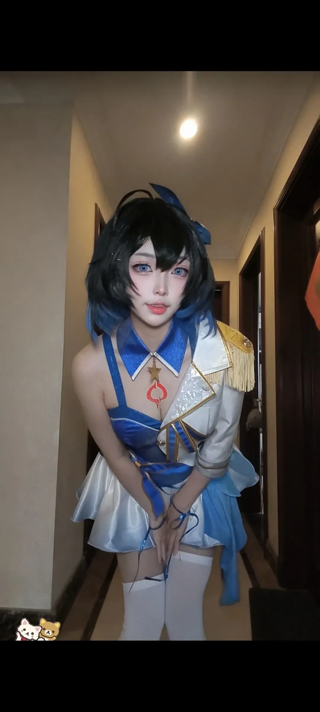 Honkai Impact 3rd, Seele cosplay, Anime cosplay, Stage outfit, White tights cosplay - Image 1