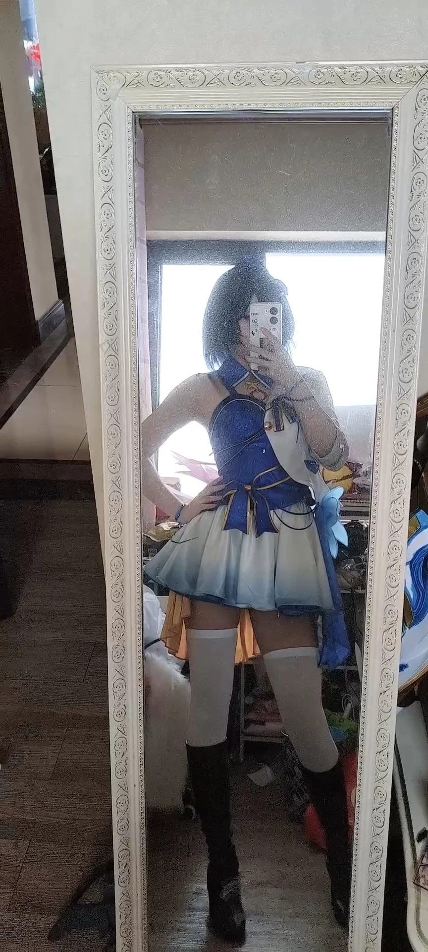Honkai Impact 3rd, Seele cosplay, Anime cosplay, Stage outfit, White tights cosplay - Image 6