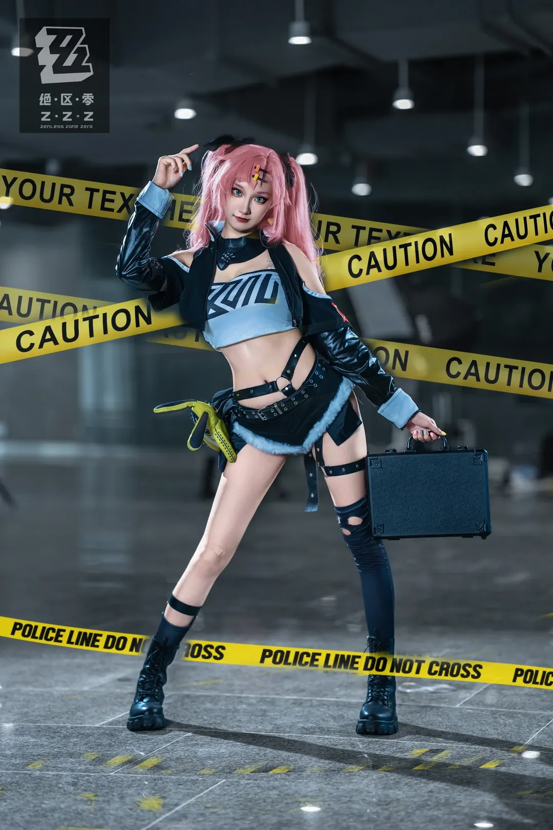 ゼンレスゾーンゼロ, イベント写真, ストッキングコーデ, にこ コスプレ, 潮州の写真撮影 - 4枚目