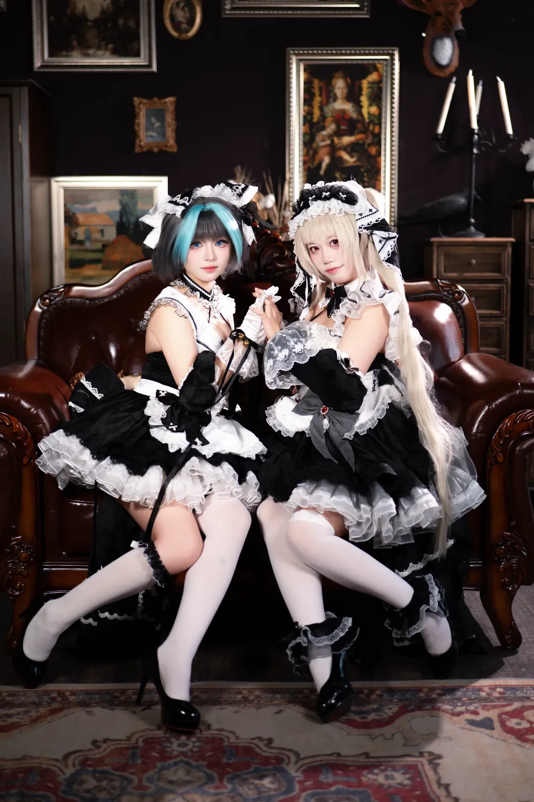 柴郡cos, 碧蓝航线, 女仆装, 可畏cos, cosplay摄影 - 第3张
