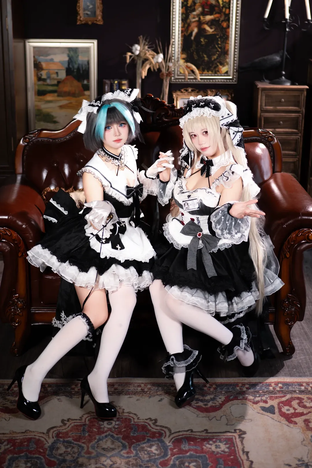 柴郡cos, 碧蓝航线, 女仆装, 可畏cos, cosplay摄影
