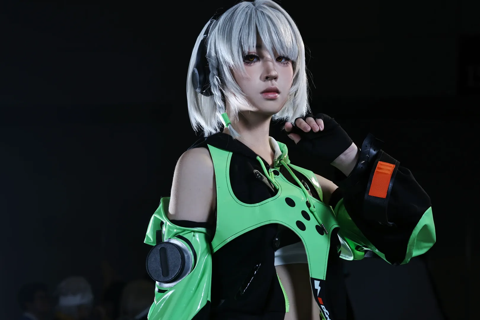 ゼンレスゾーンゼロ, イベント写真, アンビー・デマラ コスプレ, テックウェアコーデ, 銀白髪 コスプレ - 5枚目