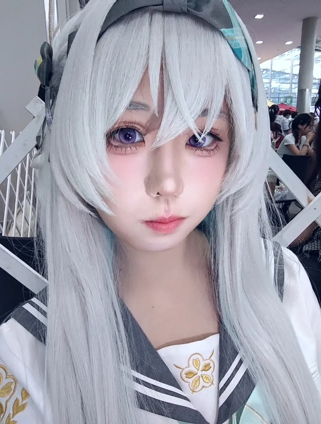崩坏星穹铁道, 漫展返图, 流萤cos, 水手服cos, 深圳动漫展 - 第3张