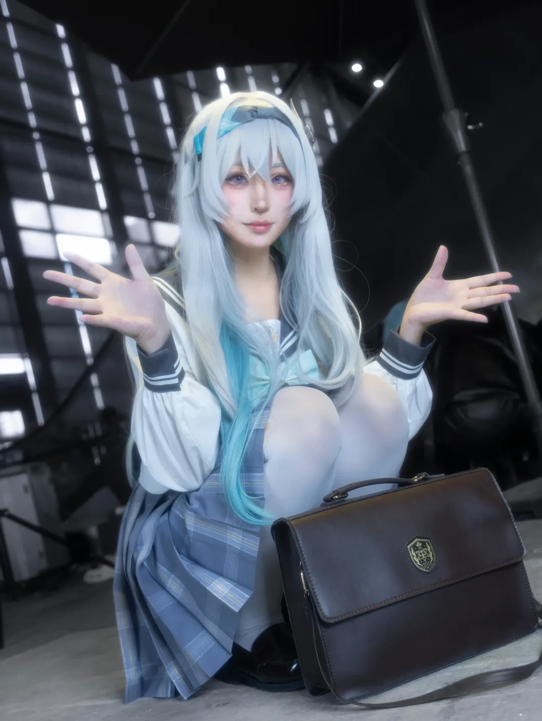 崩壞星穹鐵道, 流螢cos, 漫展場照, JK制服, 絲襪穿搭