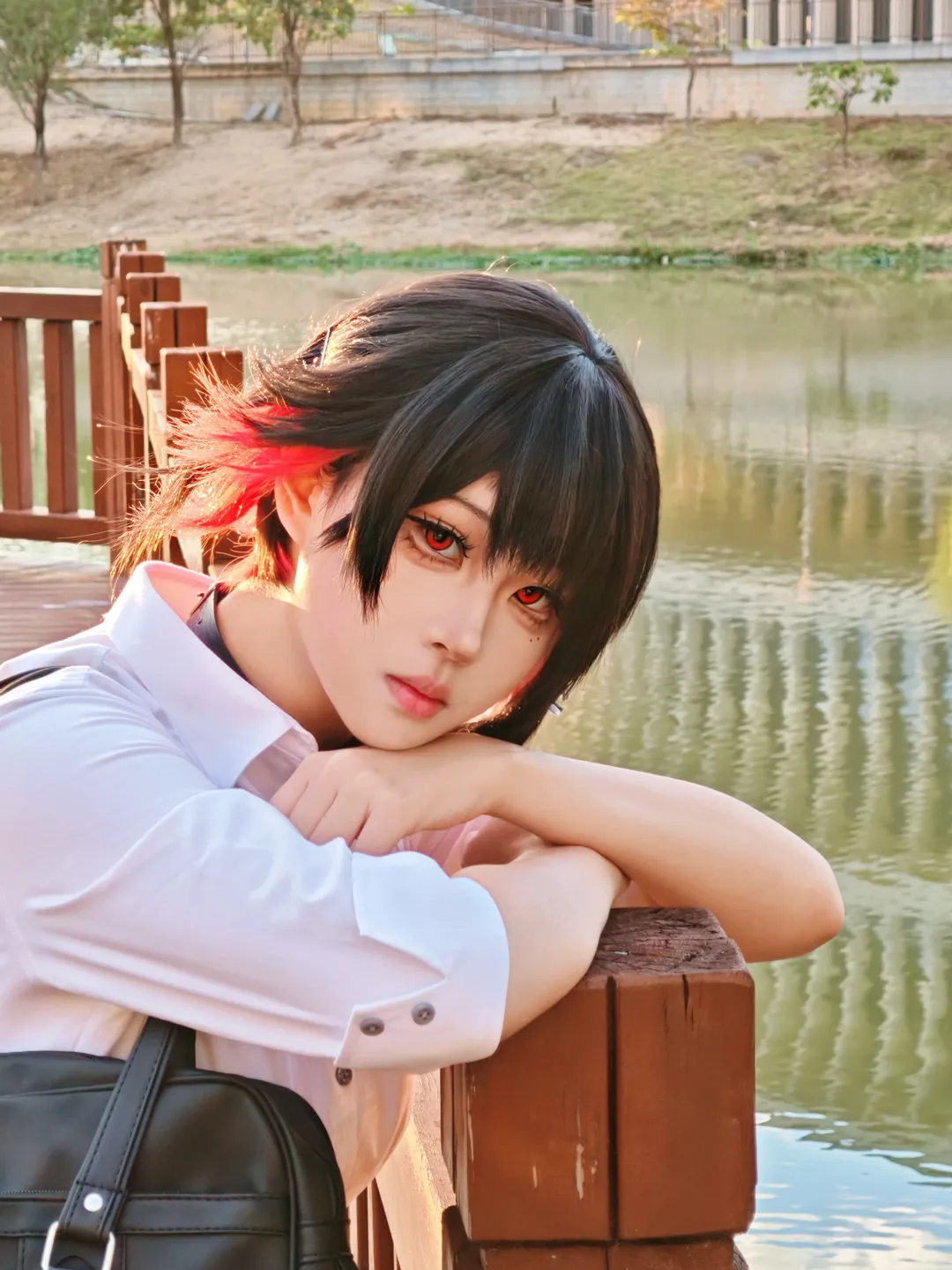 绝区零, 户外摄影, 艾莲乔cos, cosplay日常, 金色黄昏 - 第1张