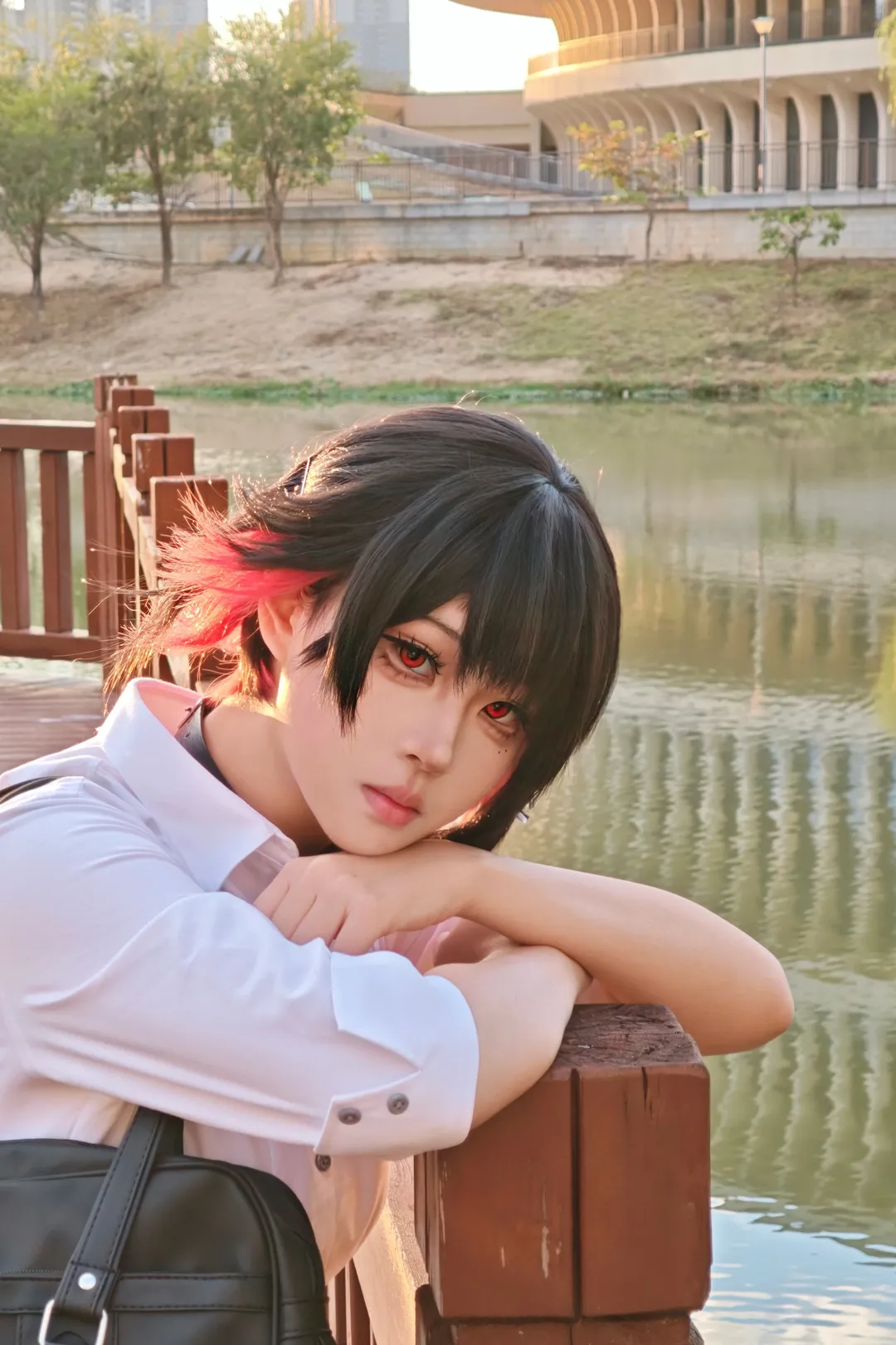 绝区零, 户外摄影, 艾莲乔cos, cosplay日常, 金色黄昏