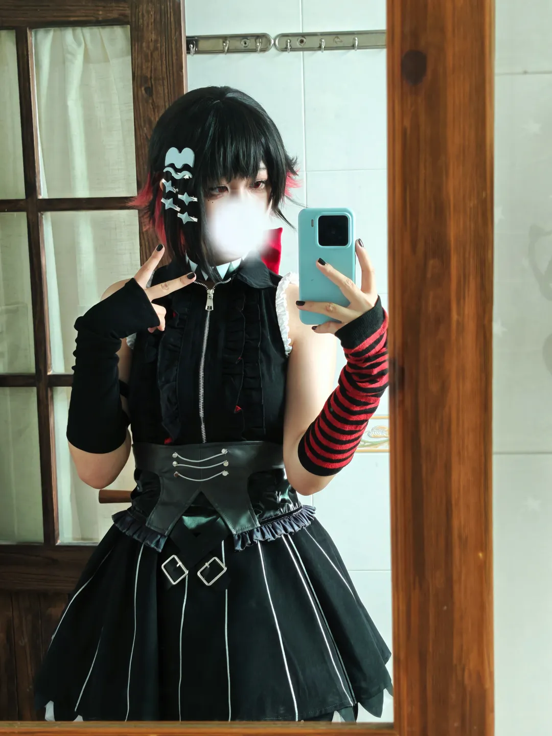 绝区零, 镜面自拍, 艾莲乔cos, cosplay日常, 二次元穿搭