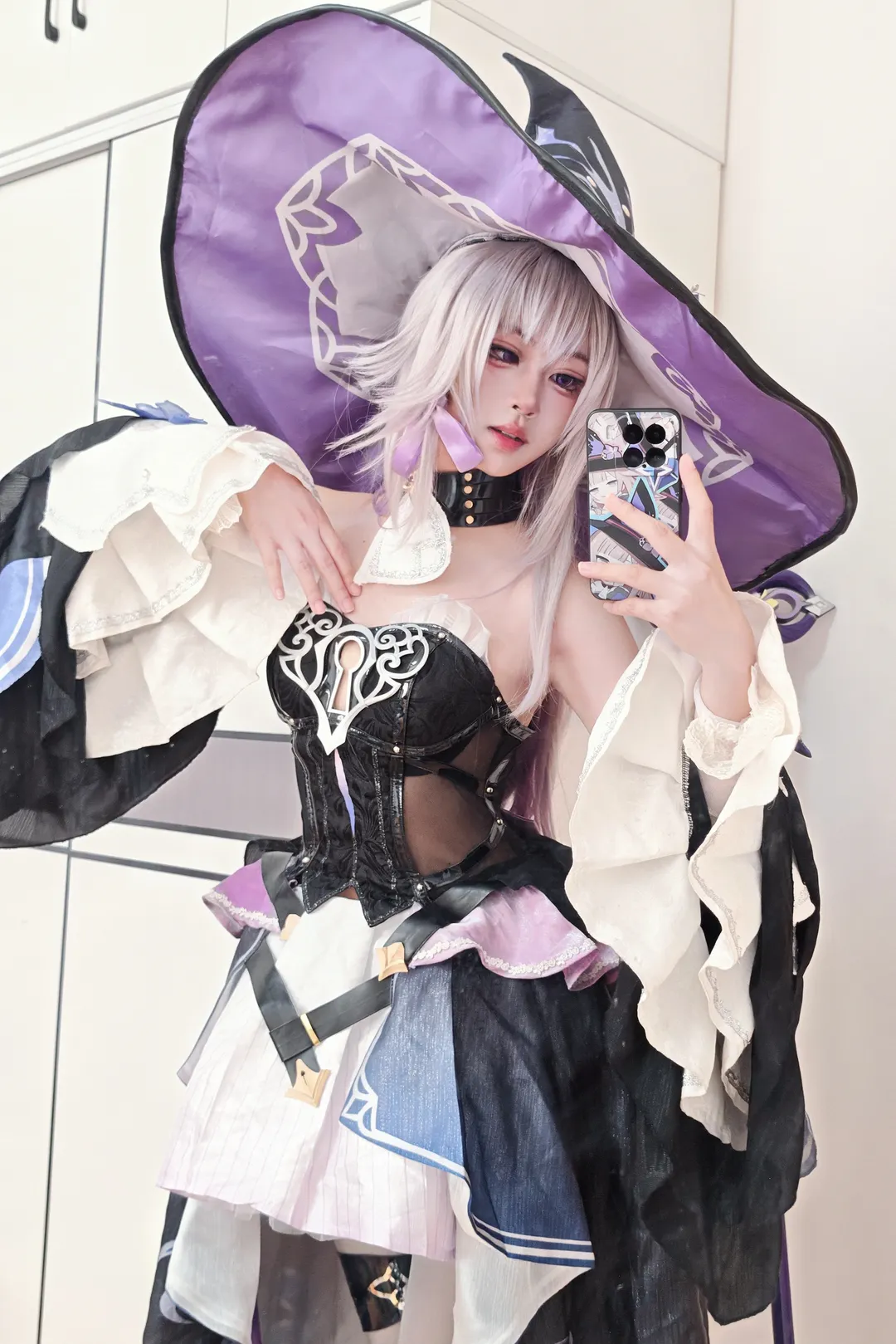 崩壊：スターレイル, ヘルタ コスプレ, コスプレコーディネート, 銀髪ウィッグ, 二次元自撮り - 2枚目
