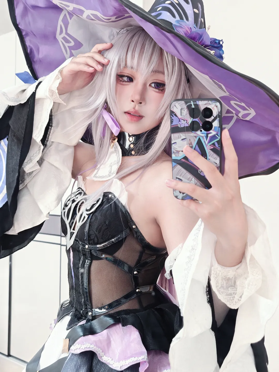 崩壞星穹鐵道, 大黑塔cos, Cosplay日常, 銀髮cosplay, 魔法師裝扮