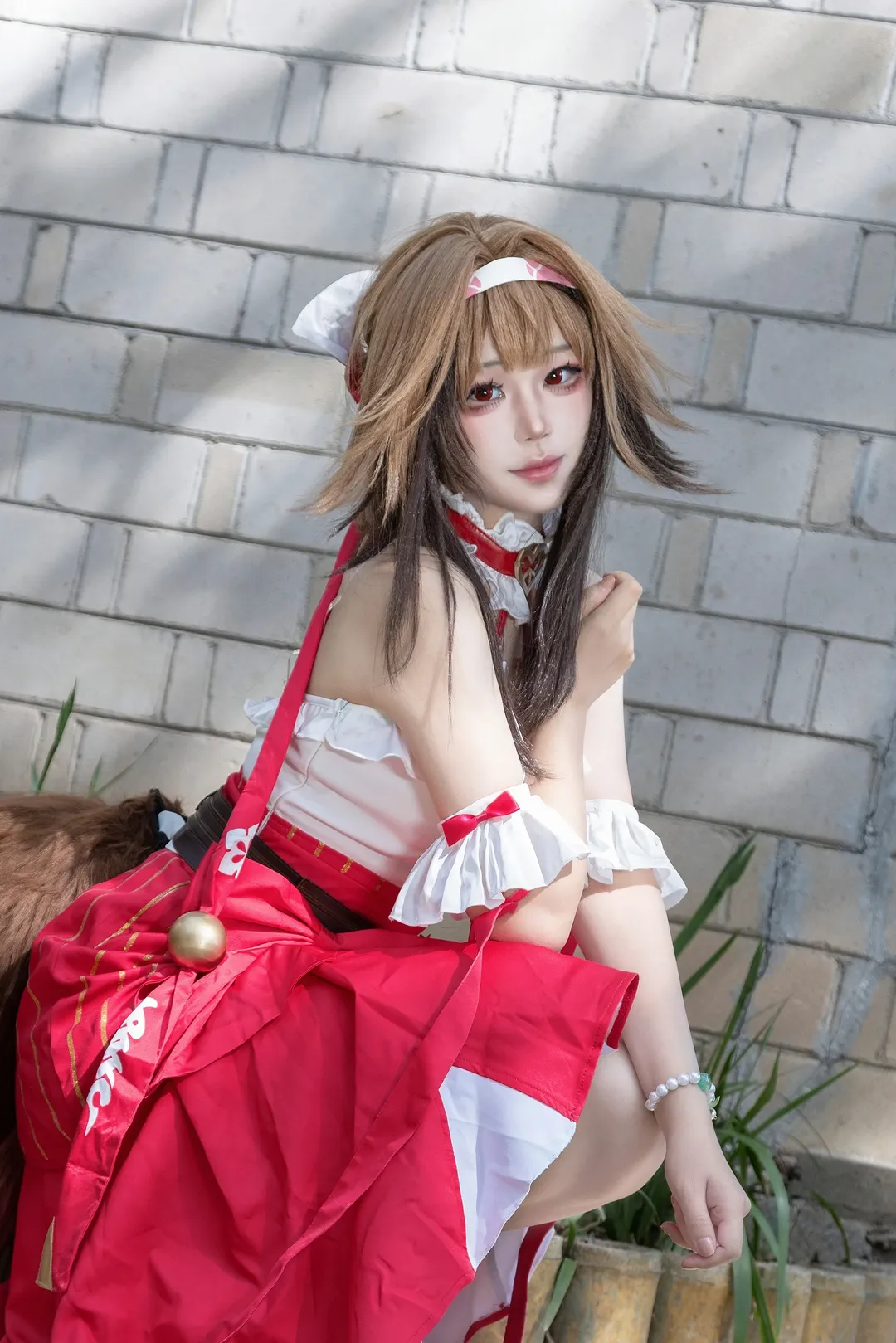 叶瞬光cos, 绝区零, 户外摄影, cosplay正片, 兽尾cos