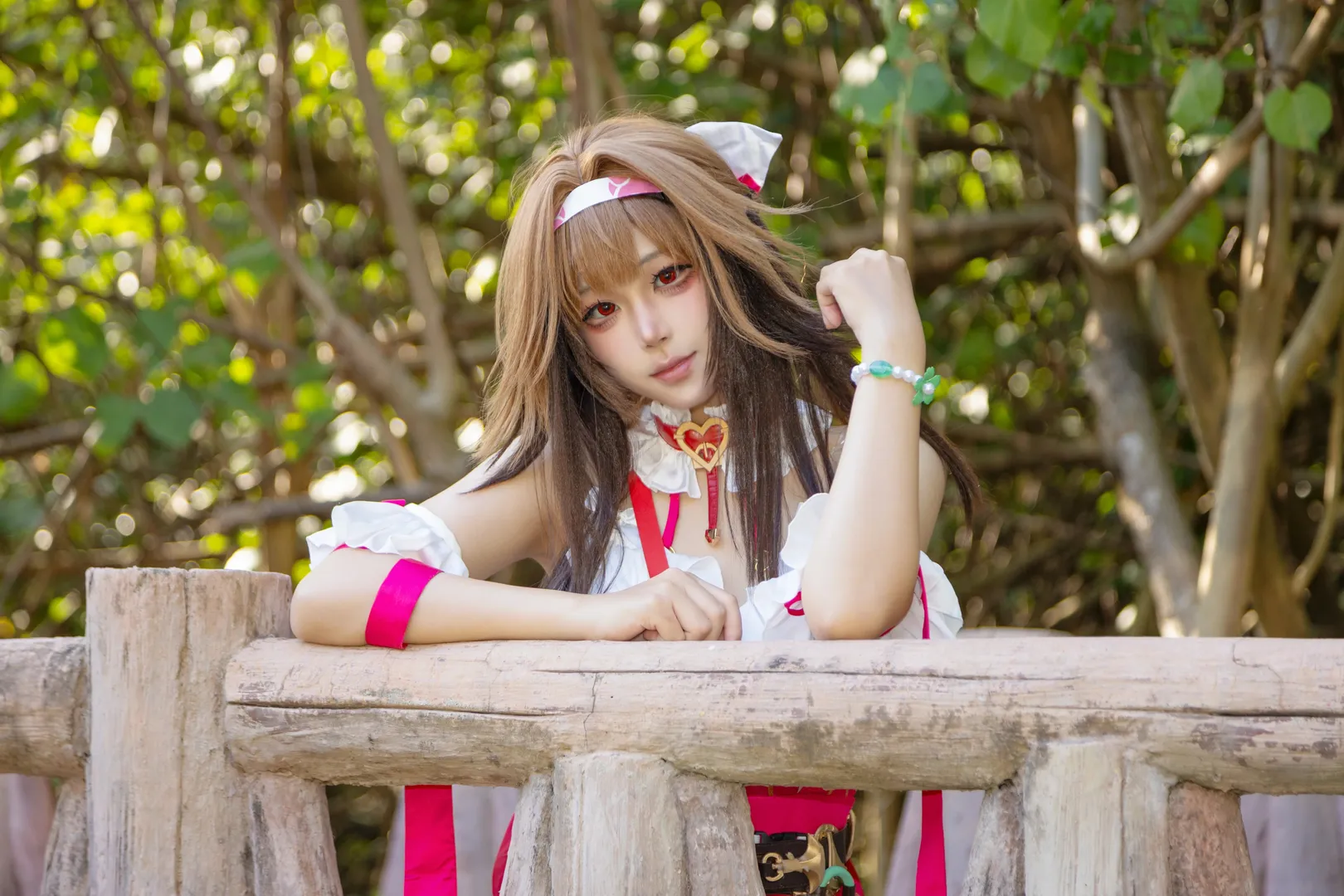 叶瞬光cos, 绝区零, cosplay, 户外摄影, 外景拍摄