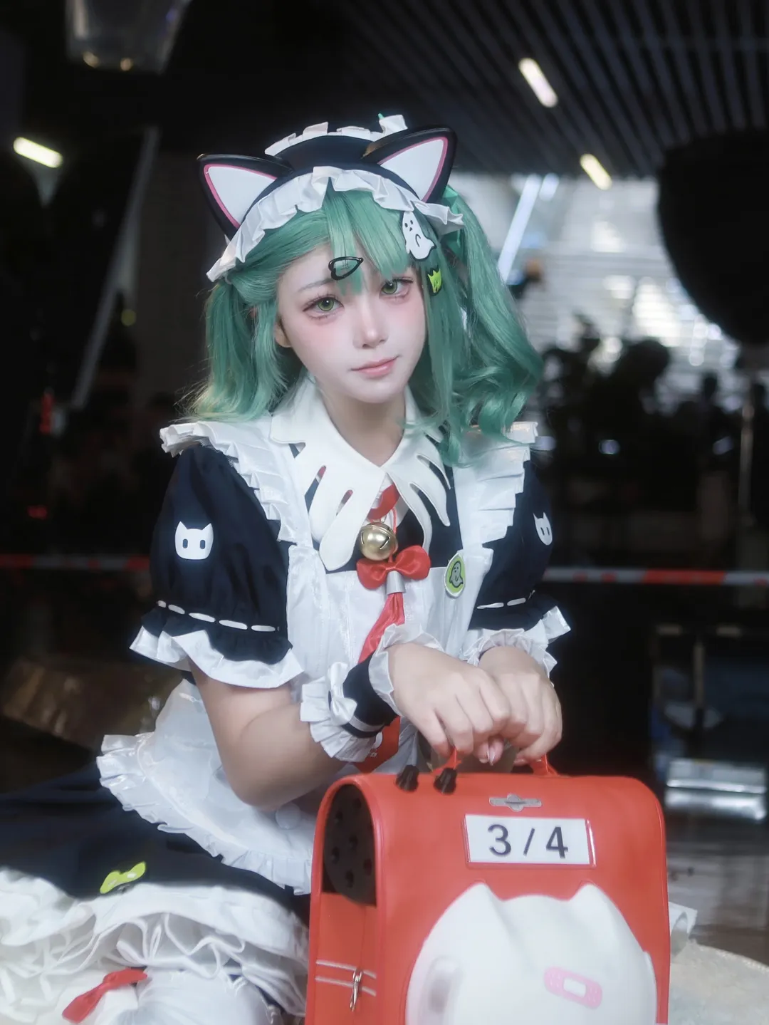 绝区零, 漫展摄影, 千夏cos, 二次元萌妹, 女仆装cosplay - 第1张