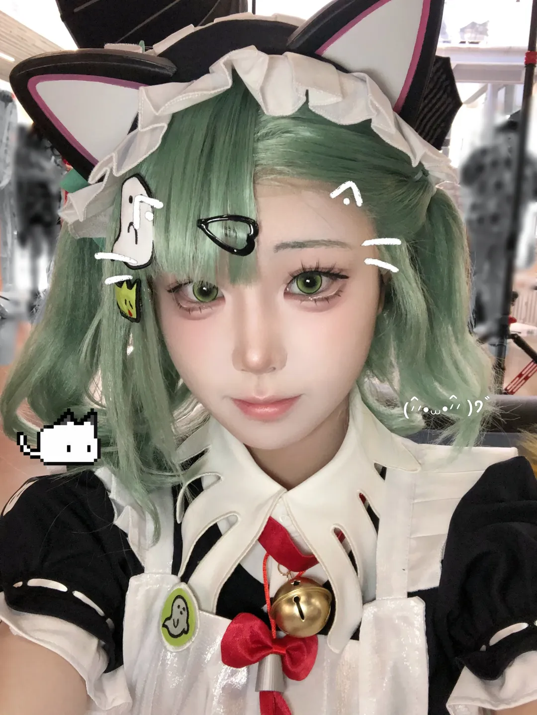绝区零, 二次元摄影, 猫耳装扮, 千夏cos, Coser日常