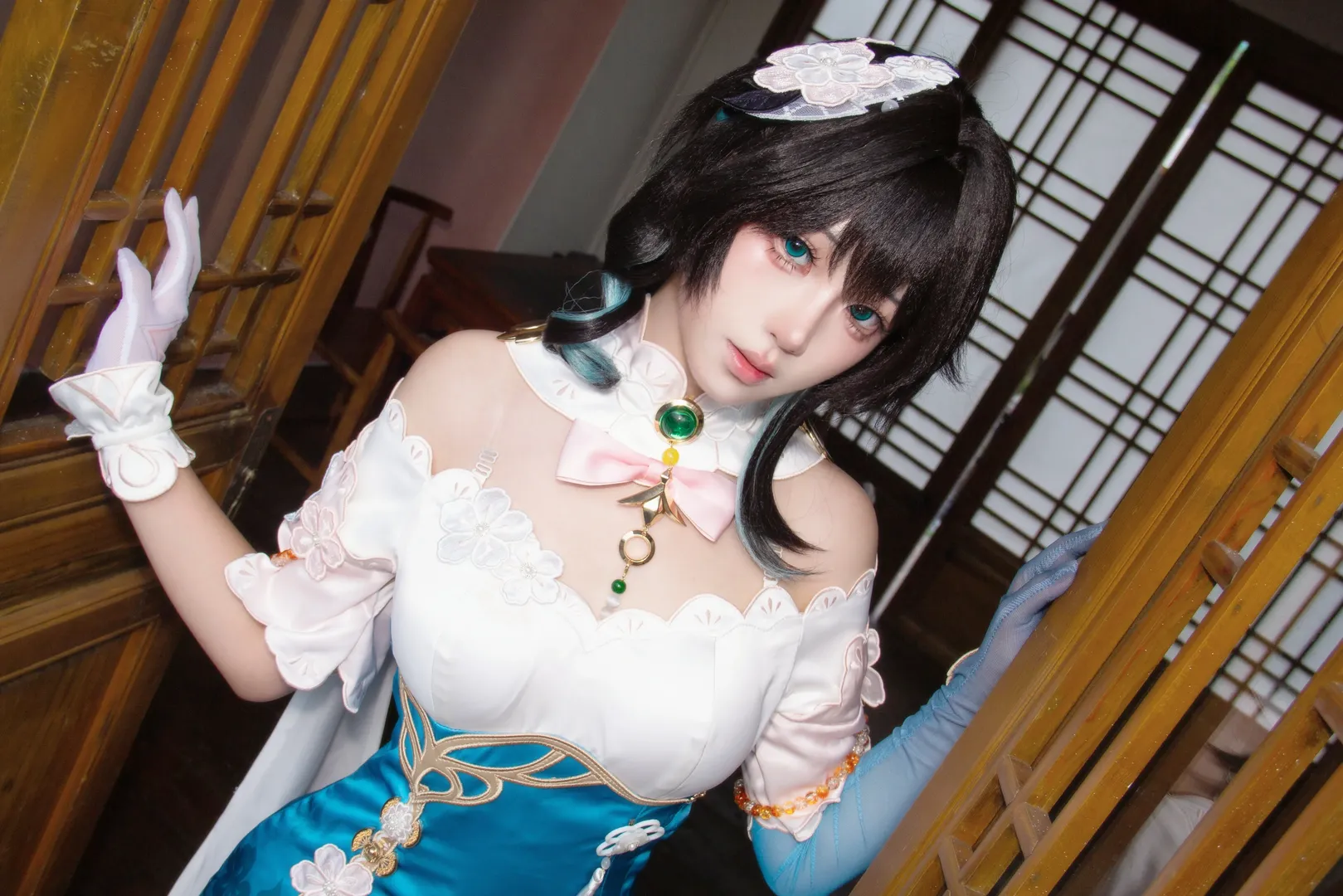 角色扮演, 崩坏星穹铁道, 阮梅cos, cosplay摄影, 国风美学 - 第2张