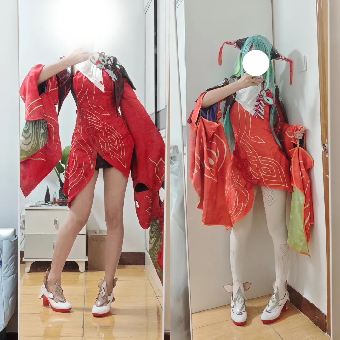 Honor of Kings, Dyadia cosplay, Anime-style fashion, White thigh-highs outfit, Cosplay costume review - Image 1