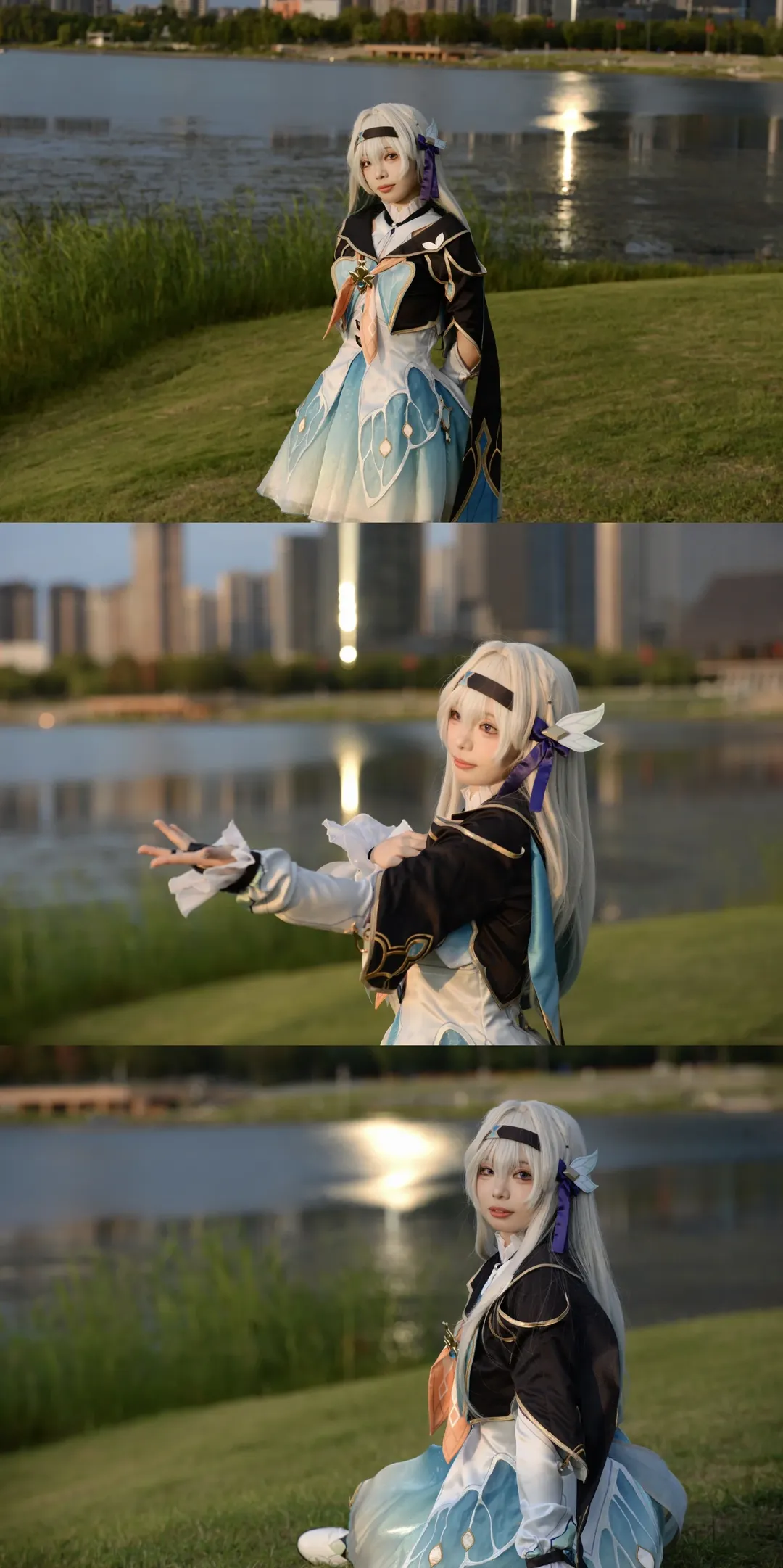 崩坏星穹铁道, 流萤cos, cosplay摄影, 世界线漫展, 丝袜穿搭 - 第5张