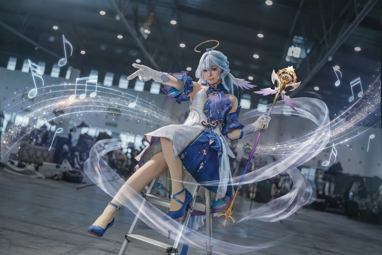 崩壊：スターレイル, ロビン コスプレ, コスプレ撮影, イベント写真, ピノコニー