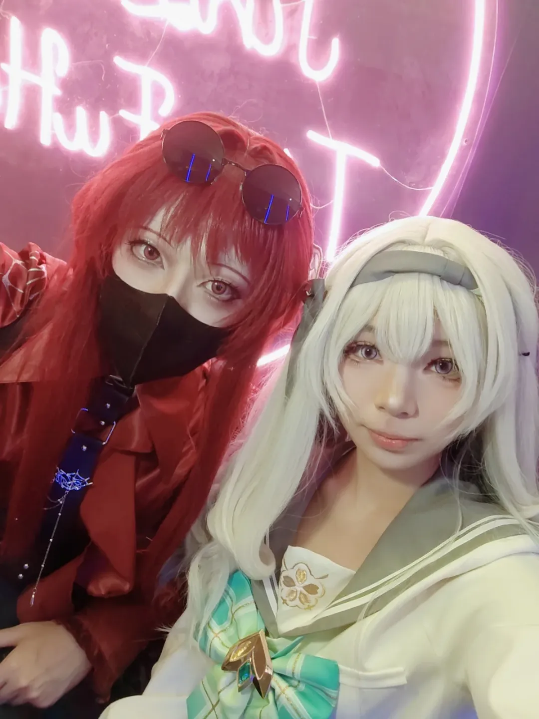 崩坏星穹铁道, 流萤cos, 卡芙卡cos, 漫展生日会, Coser同框 - 第3张
