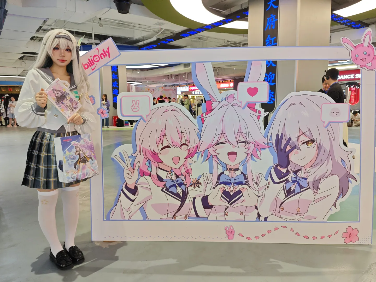 崩坏星穹铁道, 流萤cos, Coser日常, 漫展打卡, 星穹铁道生日会 - 第1张