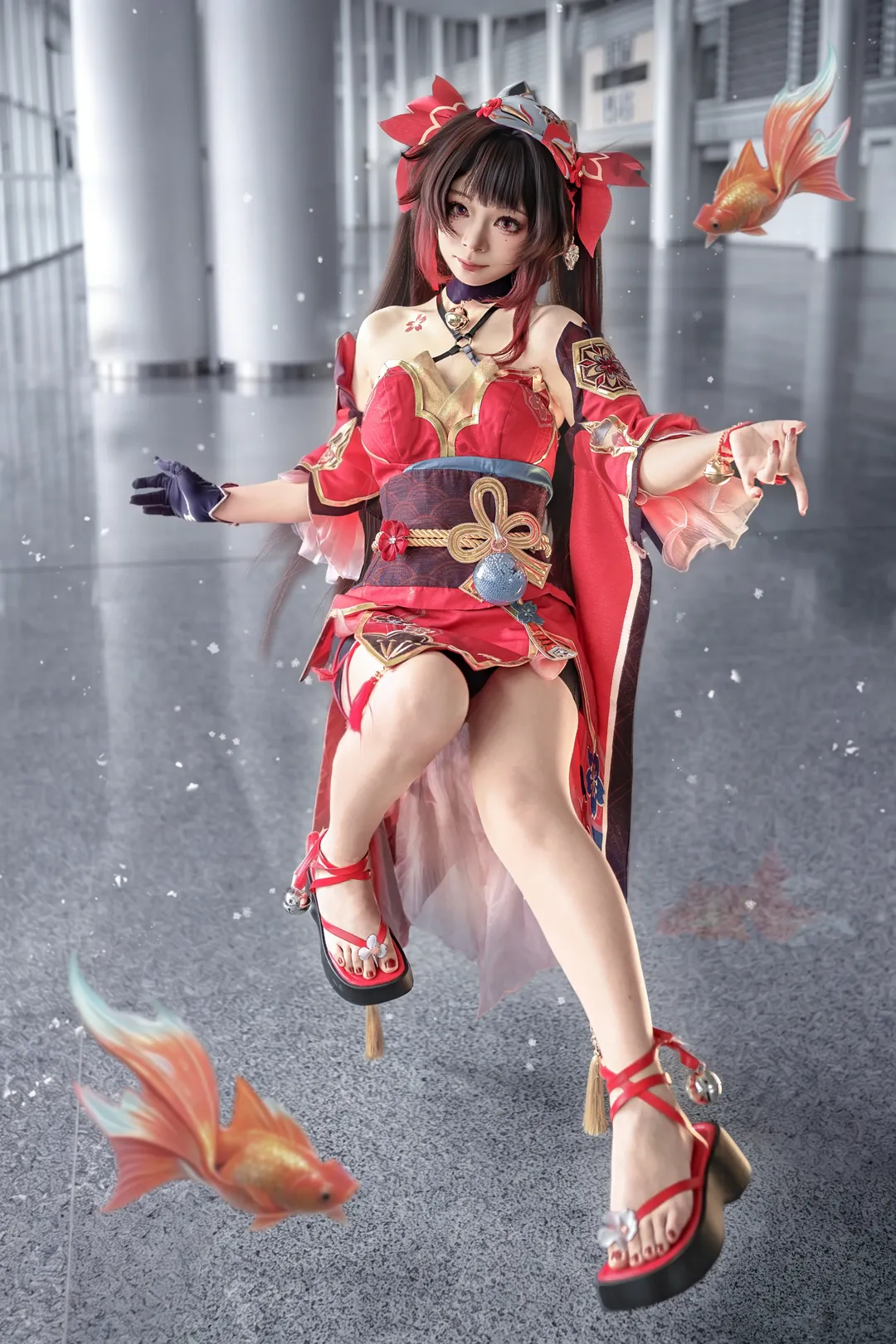 崩坏星穹铁道, 二次元cosplay, 花火cos, 匹诺康尼, 和风写真 - 第3张