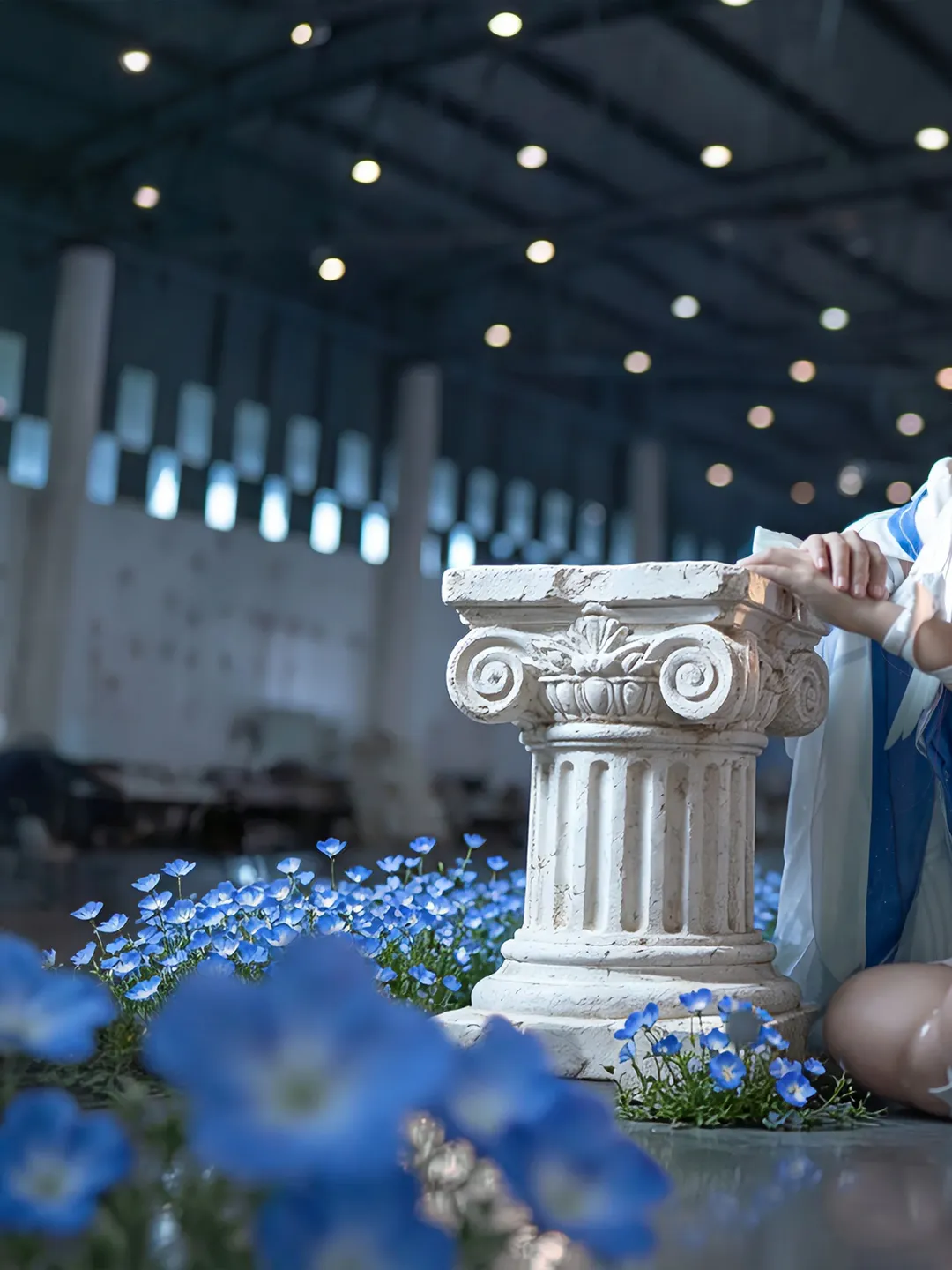 原神, 哥伦比娅cos, 漫展场照, cosplay摄影, 羽翼梦幻风 - 第1张