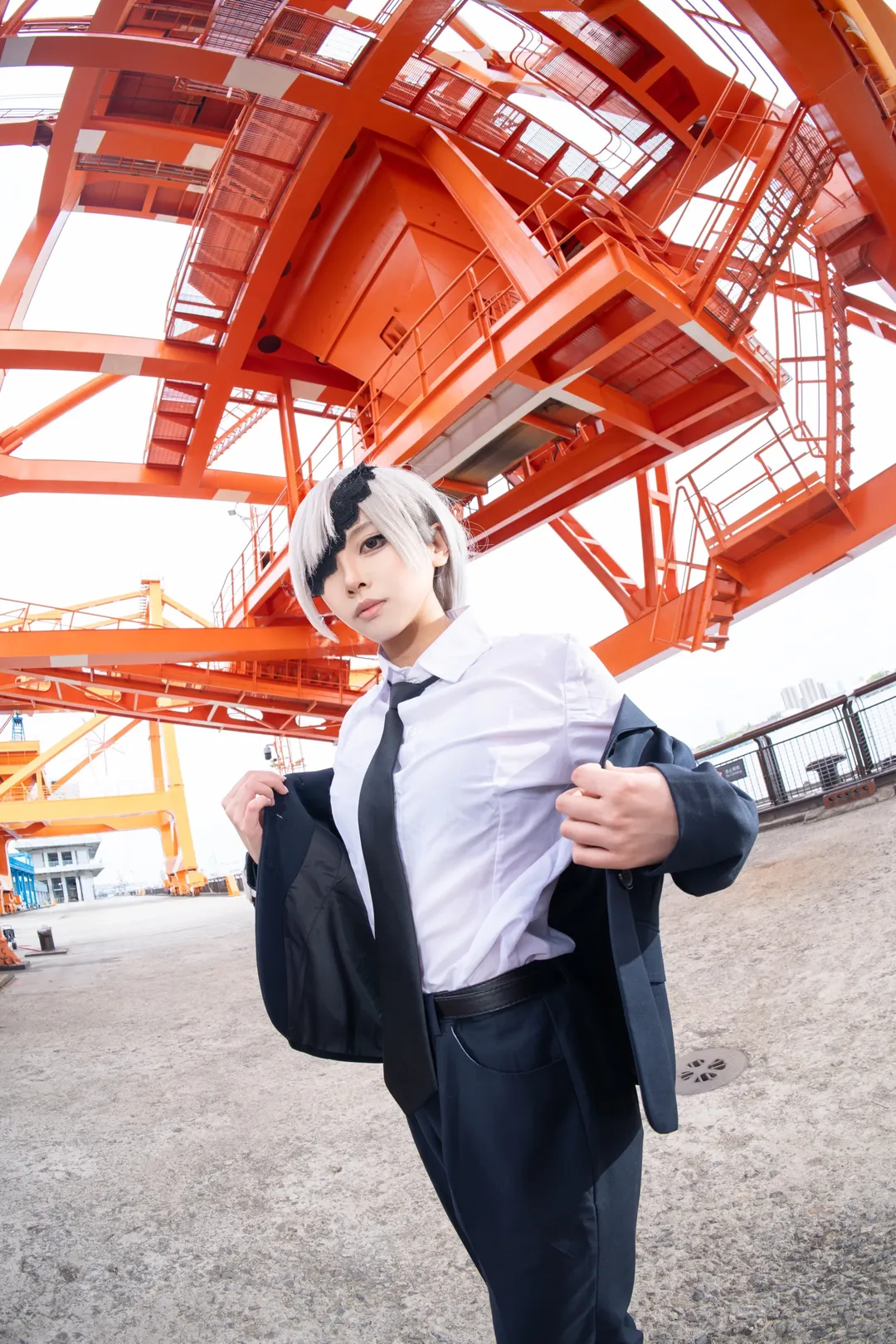 工业风, 电锯人, cosplay正片, 女coser, 光熙cos - 第3张