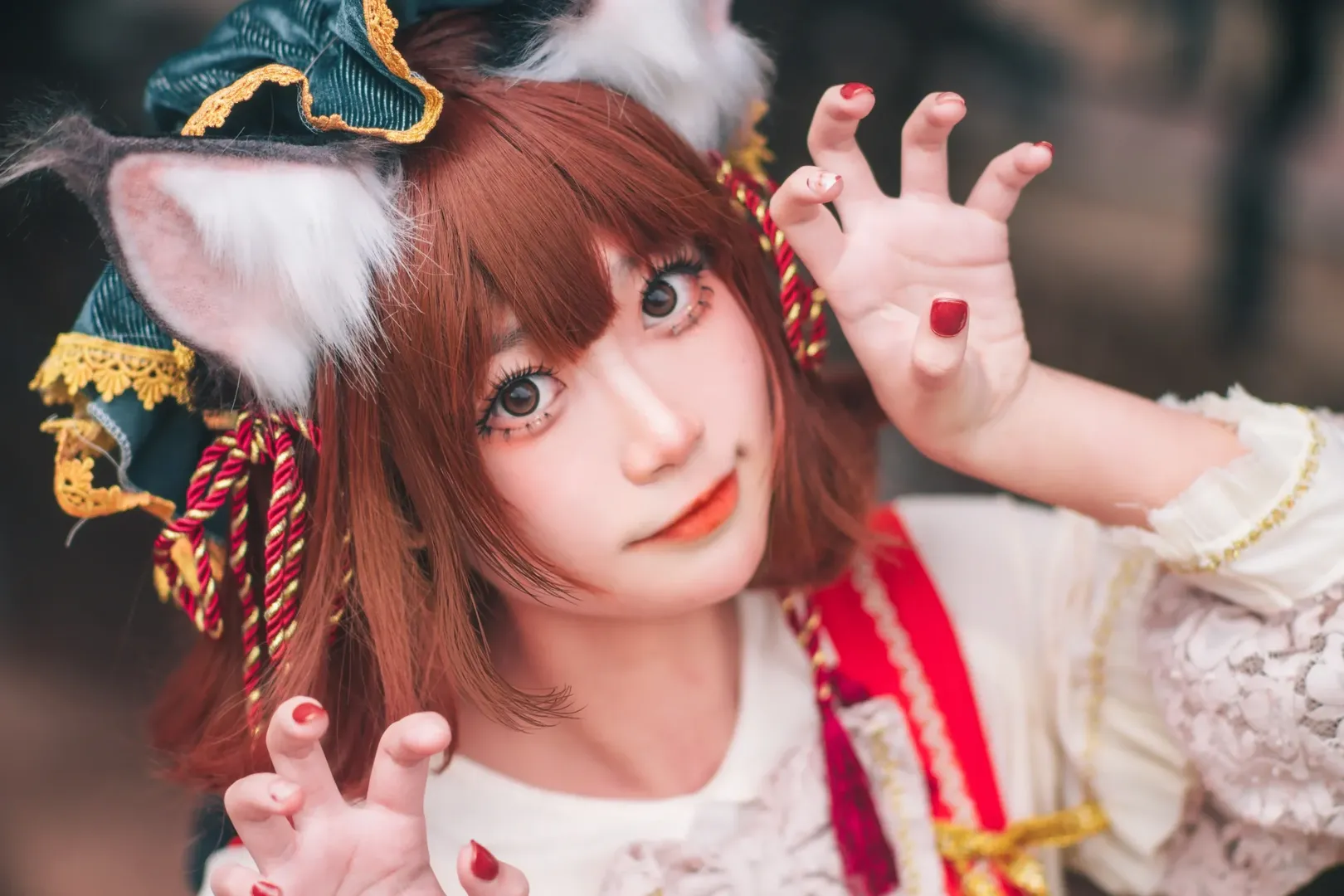cosplay, 东方Project, 白丝, 猫娘, 橙cos - 第13张