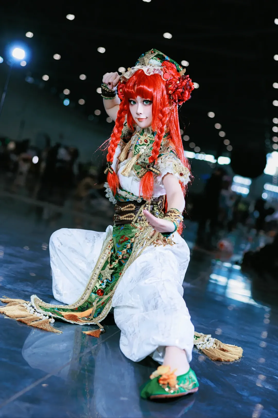 东方project, 漫展, 红发, 红美铃cos, 异域风 - 第3张