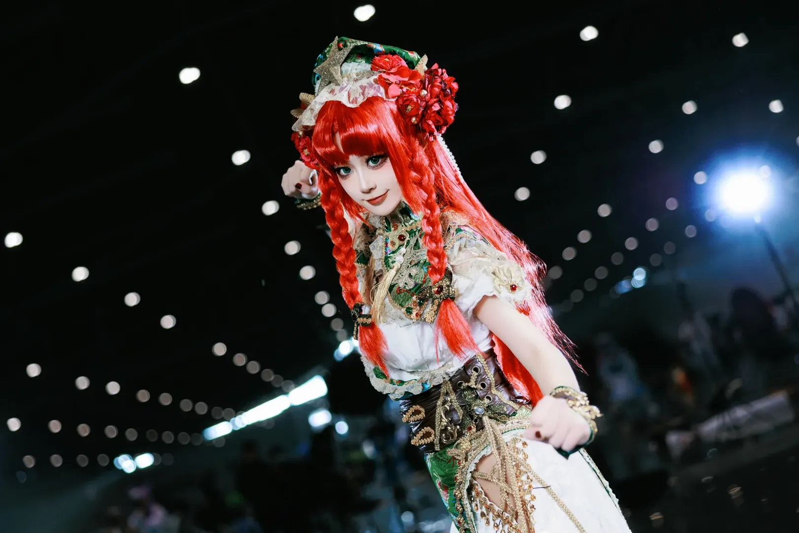 东方project, 漫展, 红发, 红美铃cos, 异域风 - 第7张