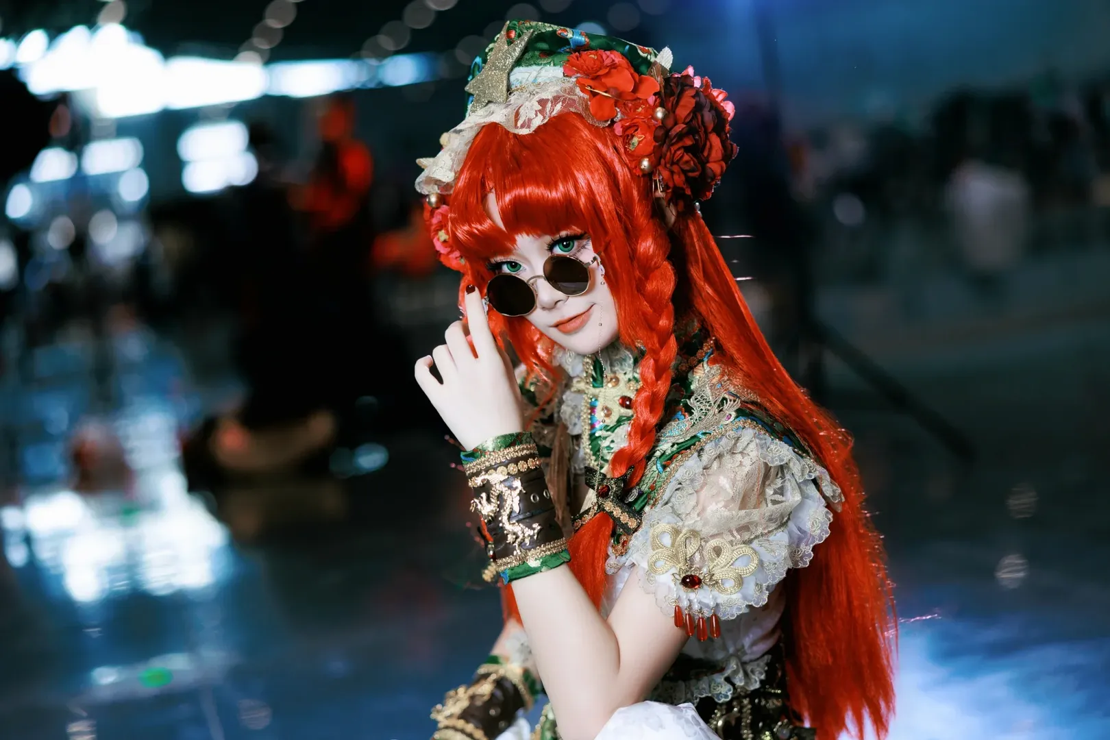 东方project, 漫展, 红发, 红美铃cos, 异域风 - 第9张