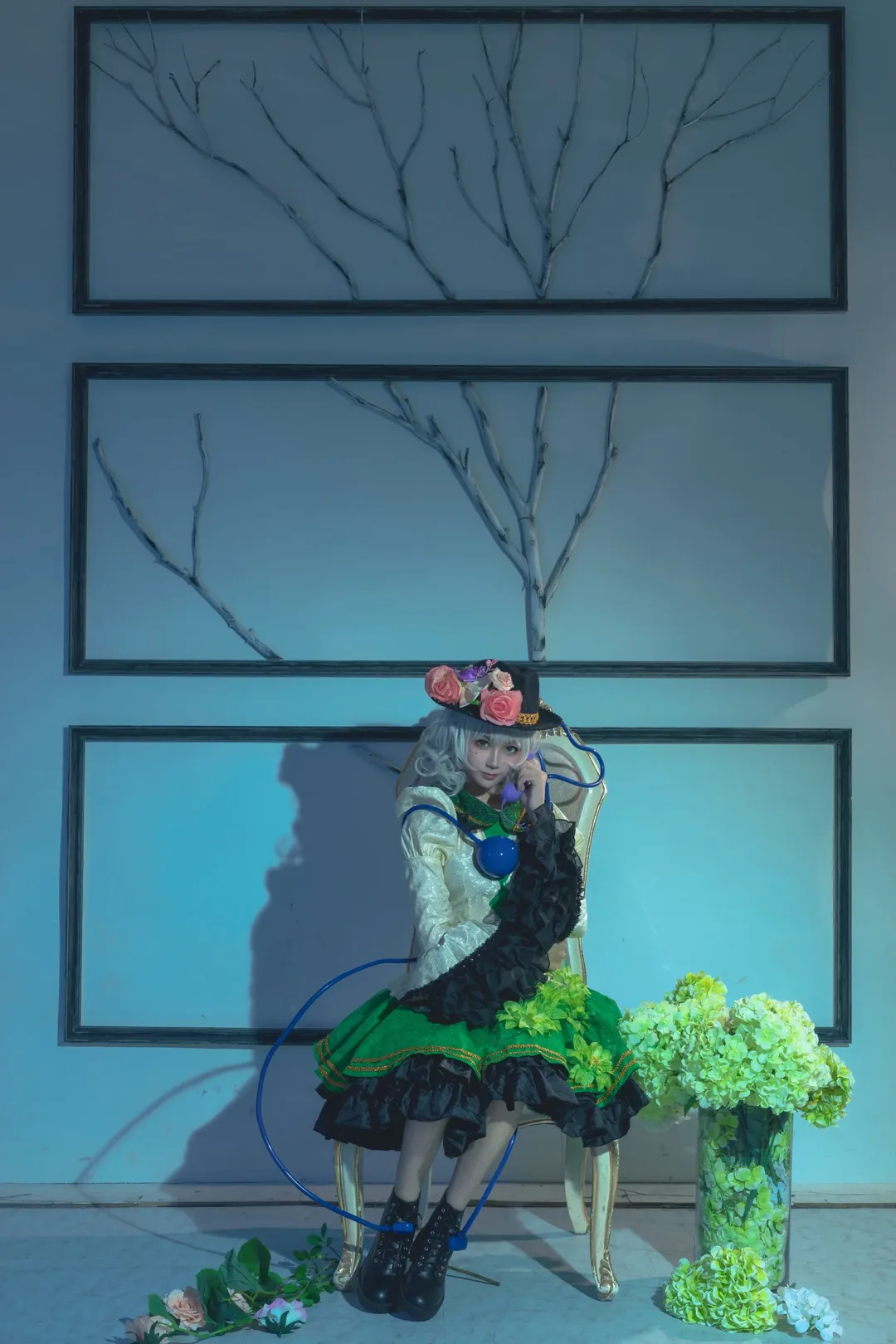 東方project, 二次元看見計劃, 古明地戀cos, 東方地靈殿, 古明地覺 - 第4張