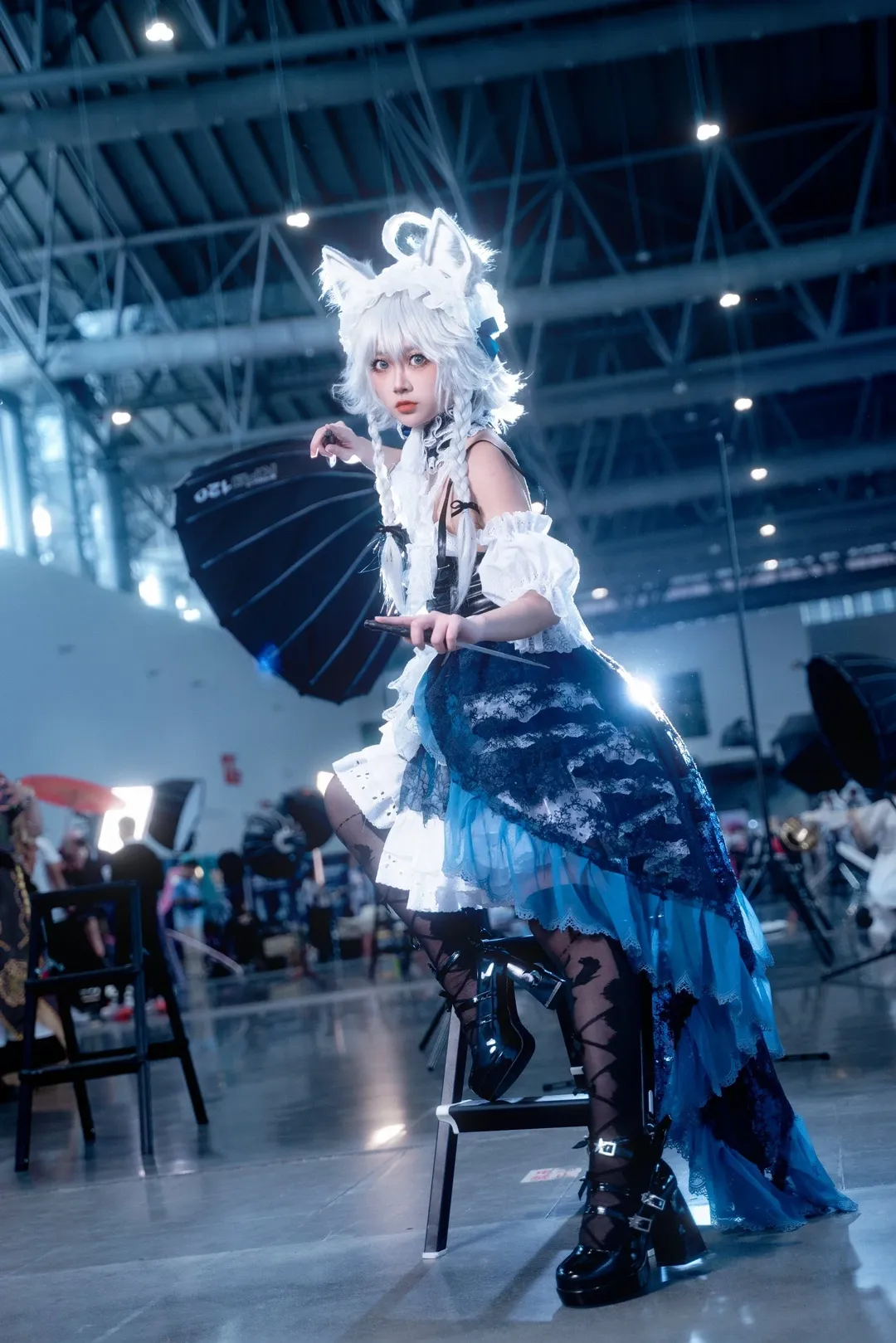 cosplay, 东方Project, 漫展返图, 十六夜咲夜cos, 黑丝 - 第8张