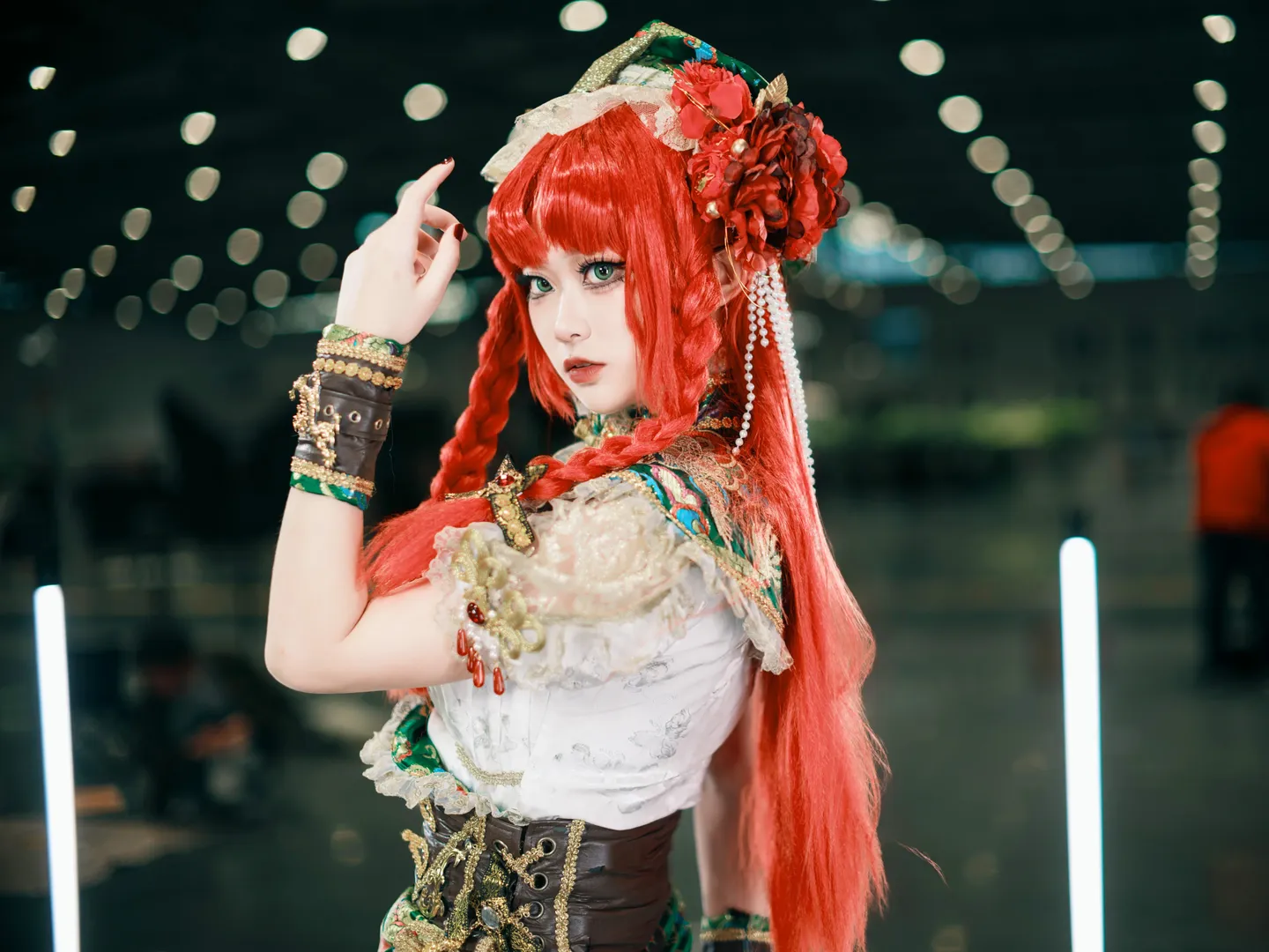 东方Project, 漫展返图, 中华娘, 红美铃cos, 武术姿势参考 - 第16张