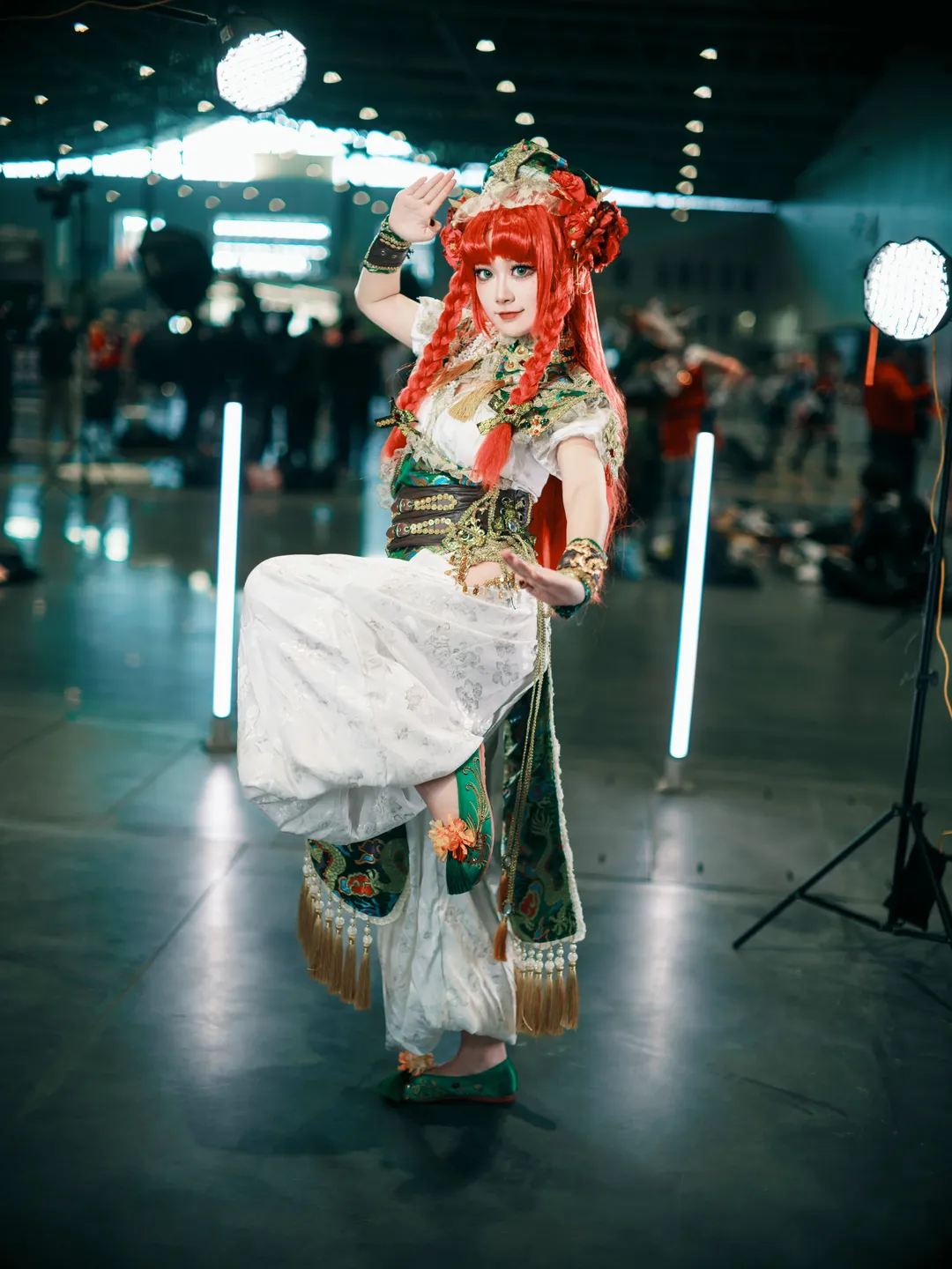 东方Project, 漫展返图, 中华娘, 红美铃cos, 武术姿势参考 - 第17张