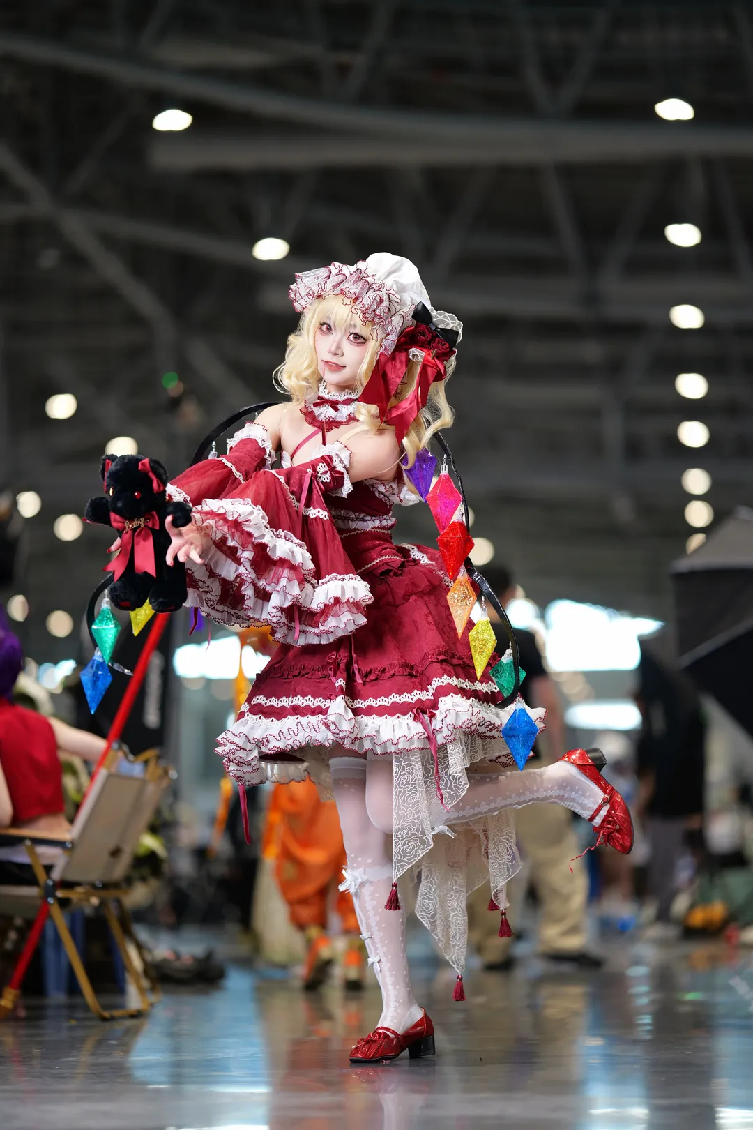 东方project, 漫展, 白丝, 芙兰朵露cos, 七彩水晶 - 第4张