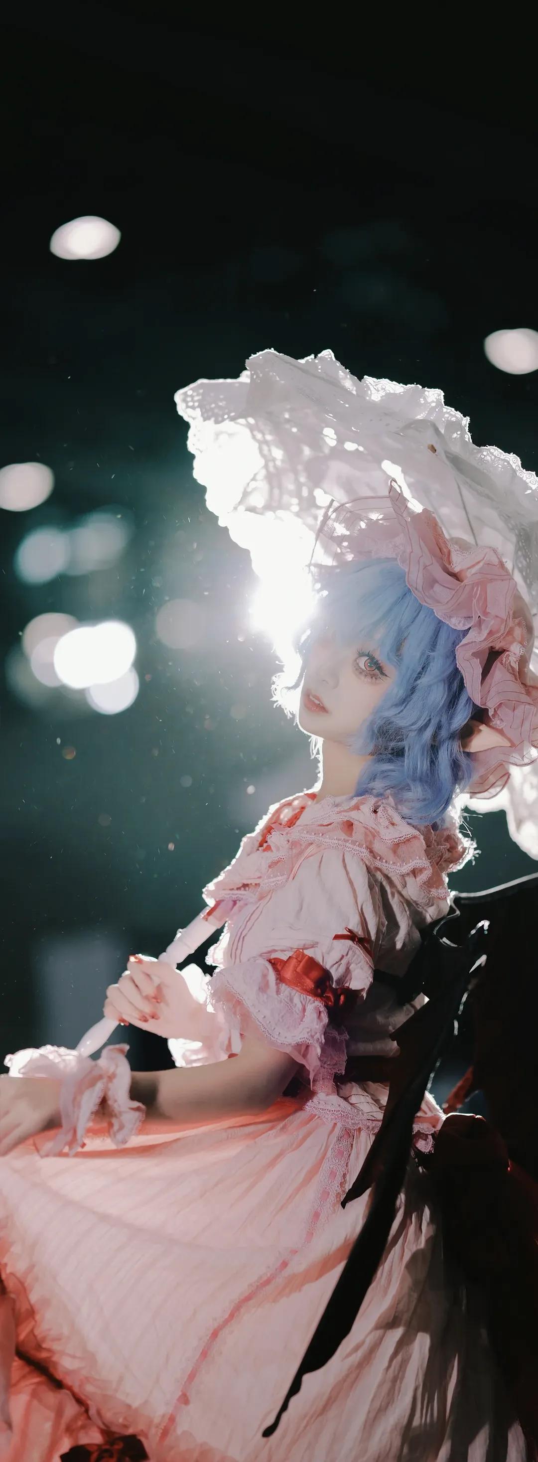 東方Project, レミリアコスプレ, イベント写真, 逆光撮影, 漫秋アニメフェスティバル