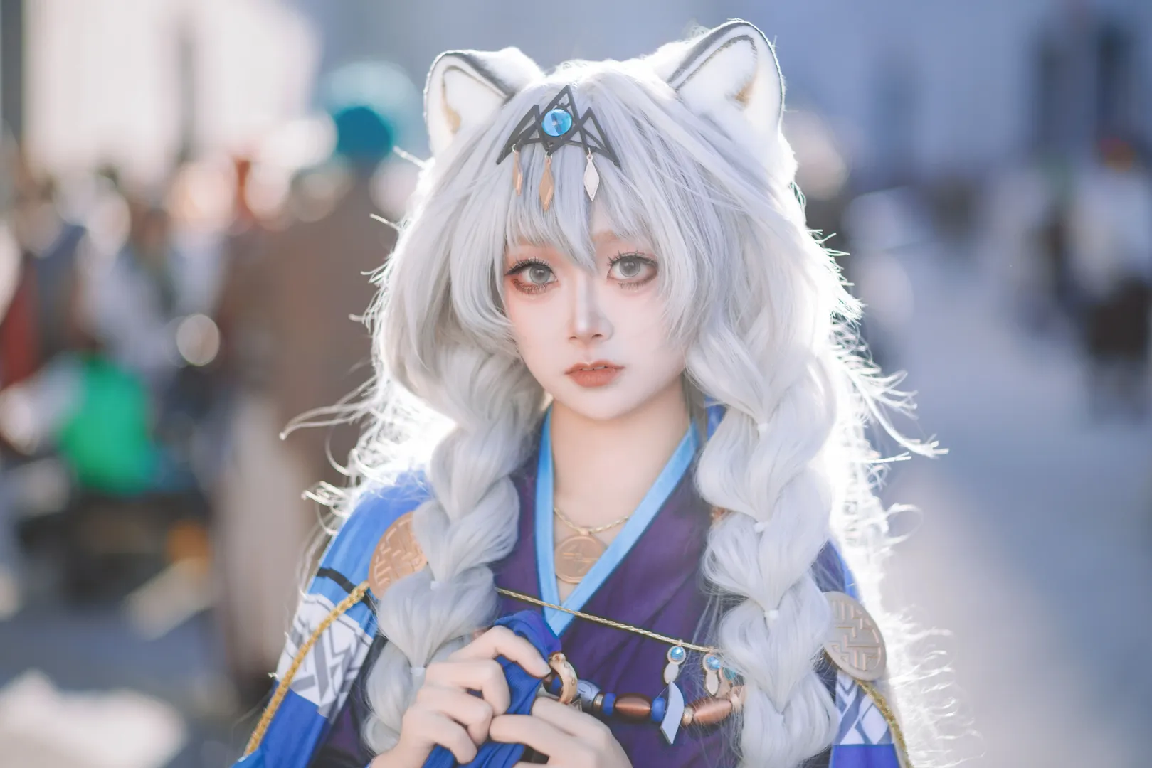 场照, 漫展返图, 初雪cos, 明日方舟, 兽耳