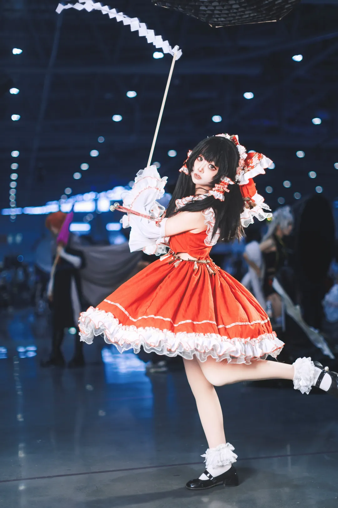 博丽灵梦cos, 东方project, 漫展返图, Cosplay摄影, 巫女服