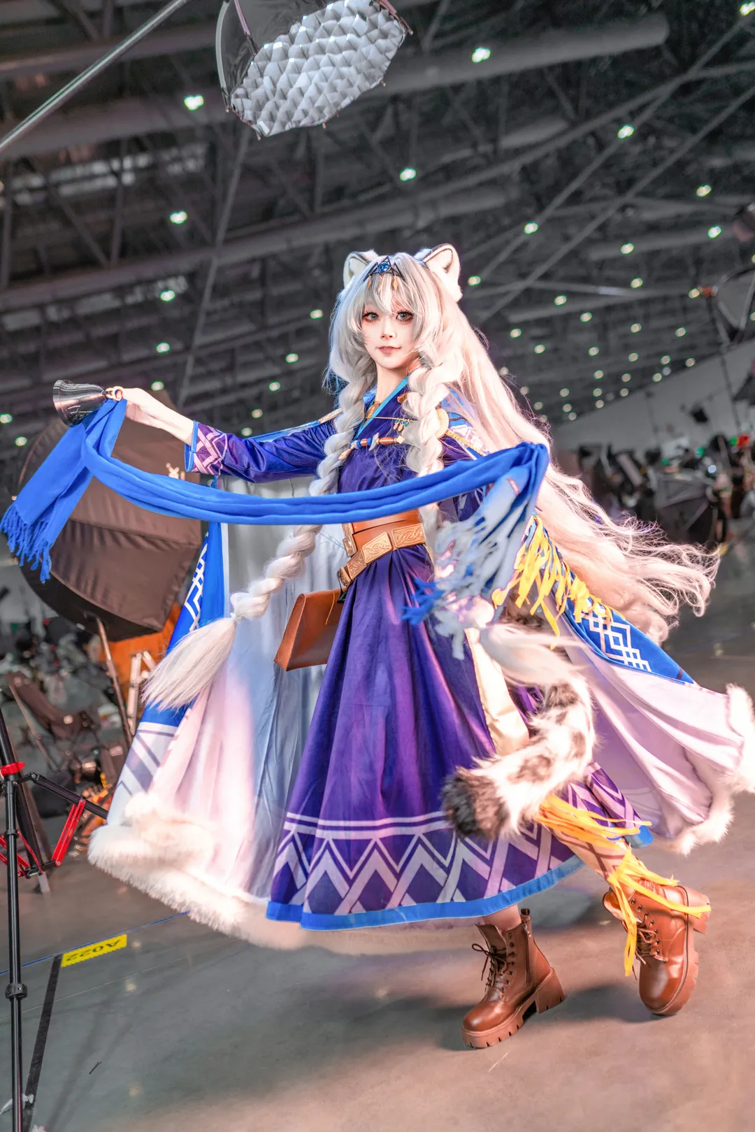 イベント写真, 初雪 コスプレ, アークナイツ, 獣耳娘コスプレ, 聖聆初雪