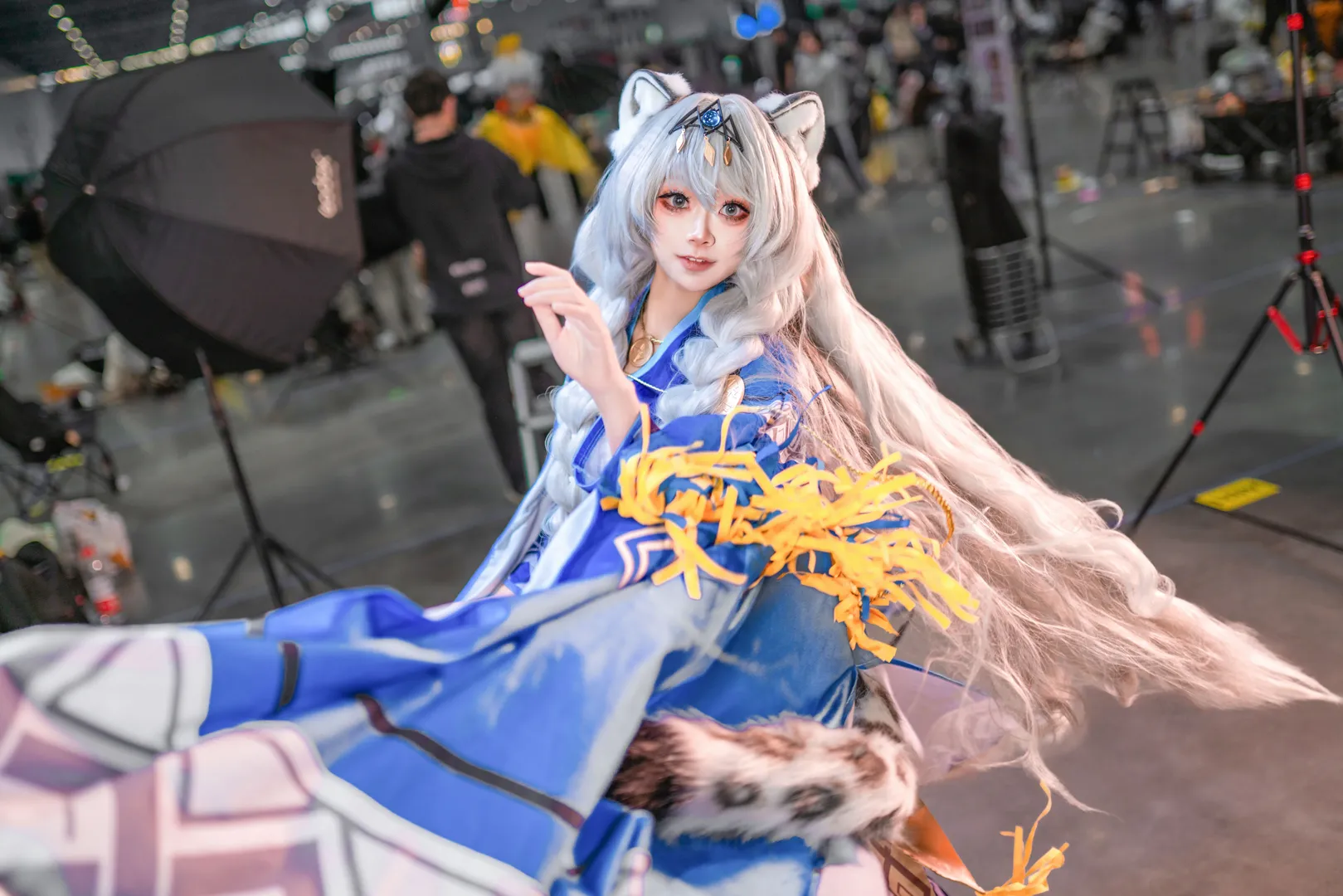 场照, 初雪cos, 明日方舟, 兽耳娘cos, 圣聆初雪 - 第4张
