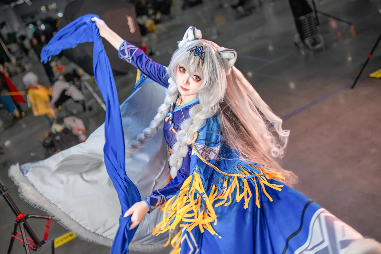 场照, 初雪cos, 明日方舟, 兽耳娘cos, 圣聆初雪 - 第7张