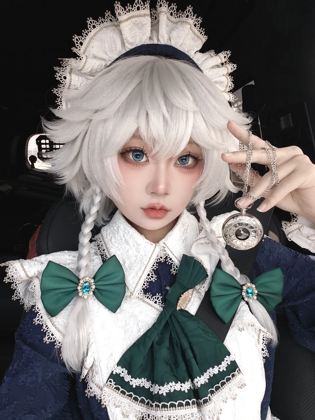 コスプレ, 東方Project, メイド服, 十六夜咲夜 コスプレ, 懐中時計