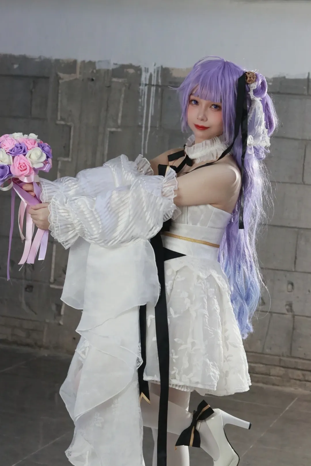 碧蓝航线, 漫展场照, 二次元cosplay, 独角兽cos, 白丝穿搭 - 第2张
